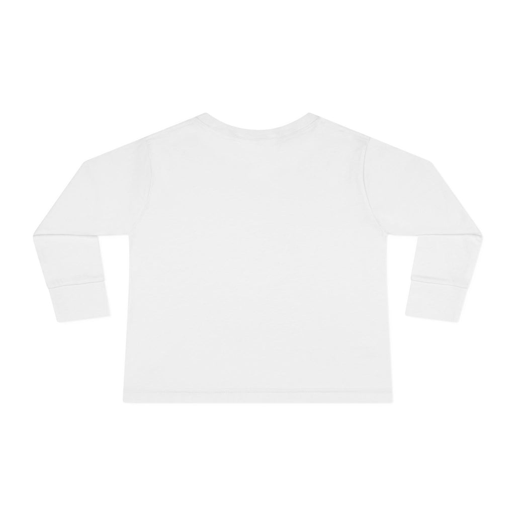 Toddler Tee — 'OG Lil Boss' Neon Graphic Long Sleeve