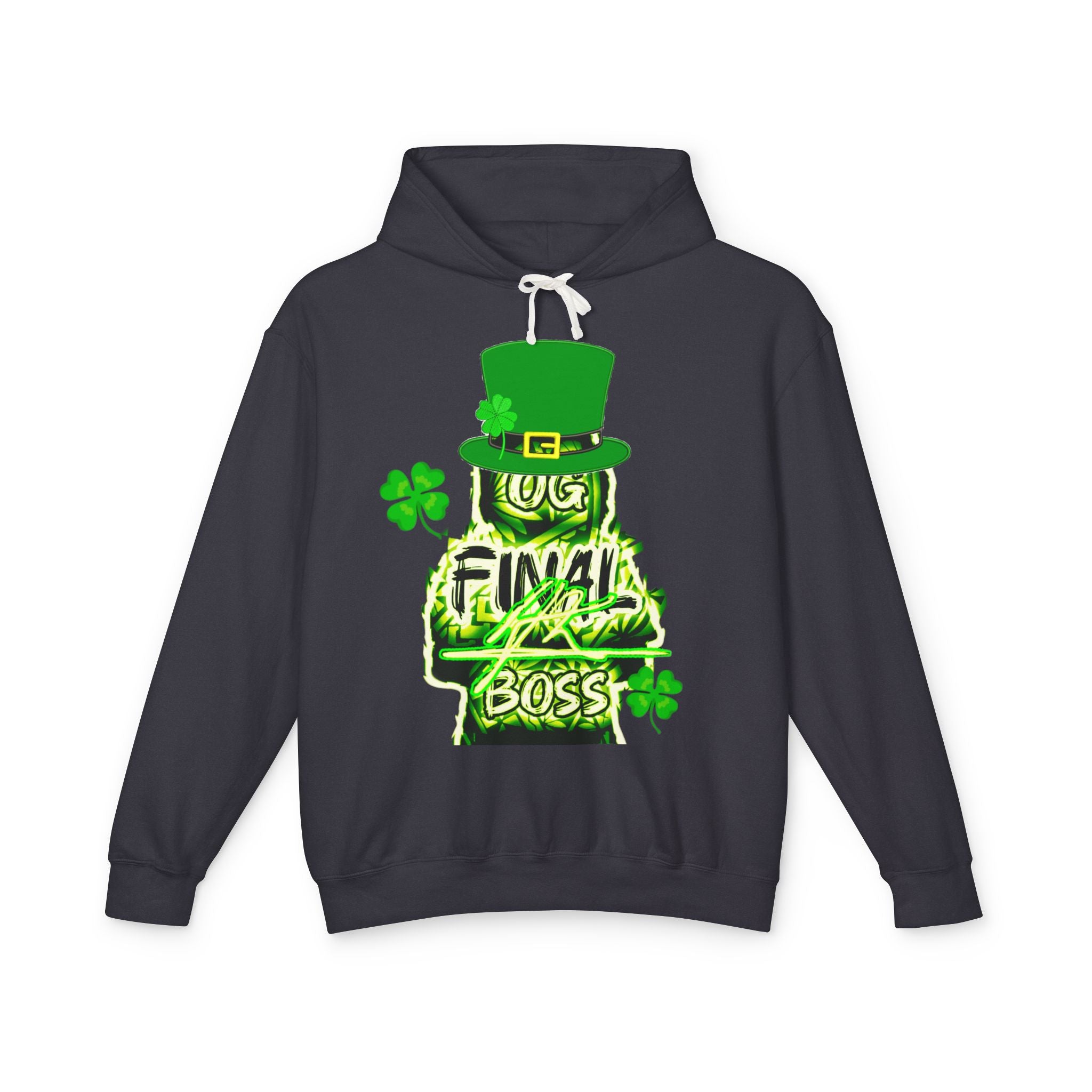 St. Patrick's Day OG Final Boss Hoodie — Lucky Leprechaun Graphic Sweatshirt