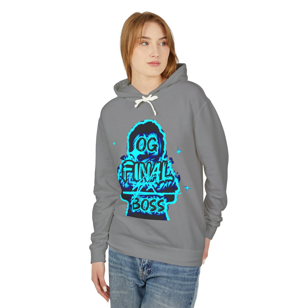 OG Final Boss Hoodie — Retro Neon / Diamond Pullover