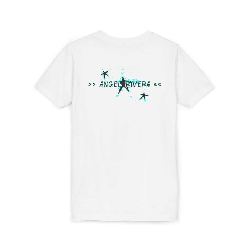 Youth Tee — "OG Final Boss" Graphic Shirt with Cyan Star Nameback