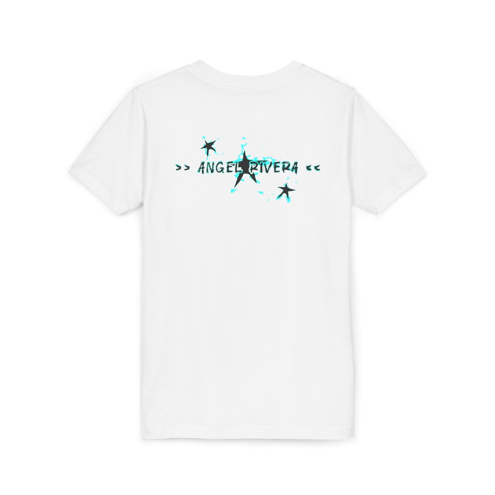 Youth Tee — "OG Final Boss" Graphic Shirt with Cyan Star Nameback