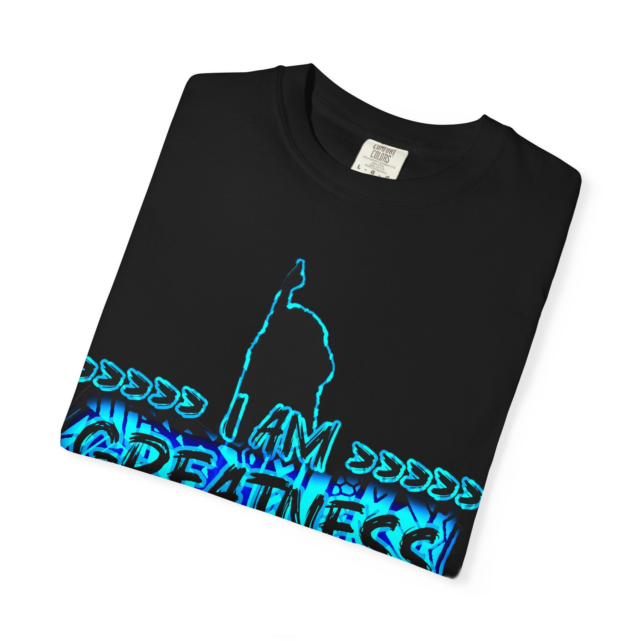 "I am Greatness" Graphic streetwear - Unisex Garment-Dyed T-shirt