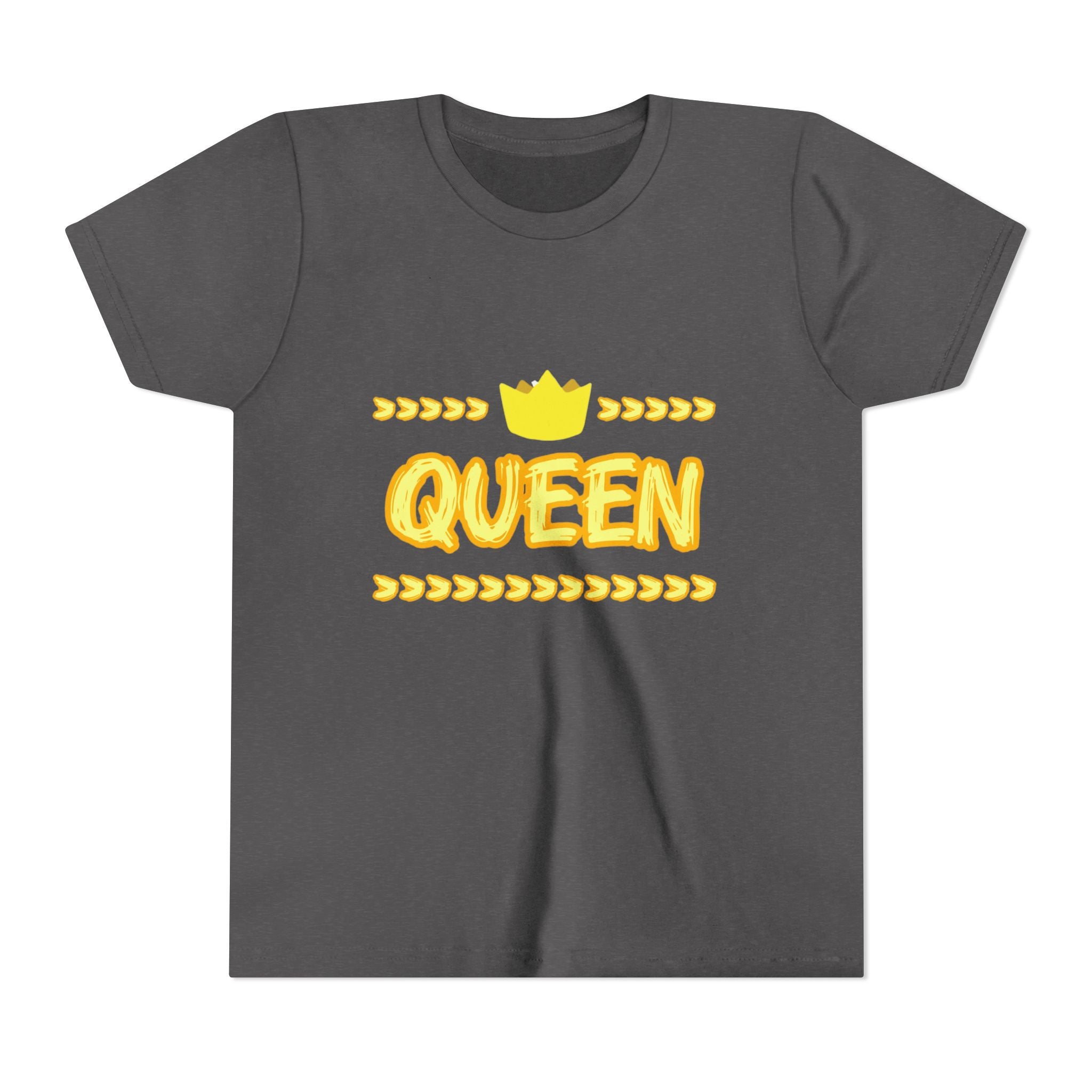 Queen yellow graphic youth Short Sleeve Tee