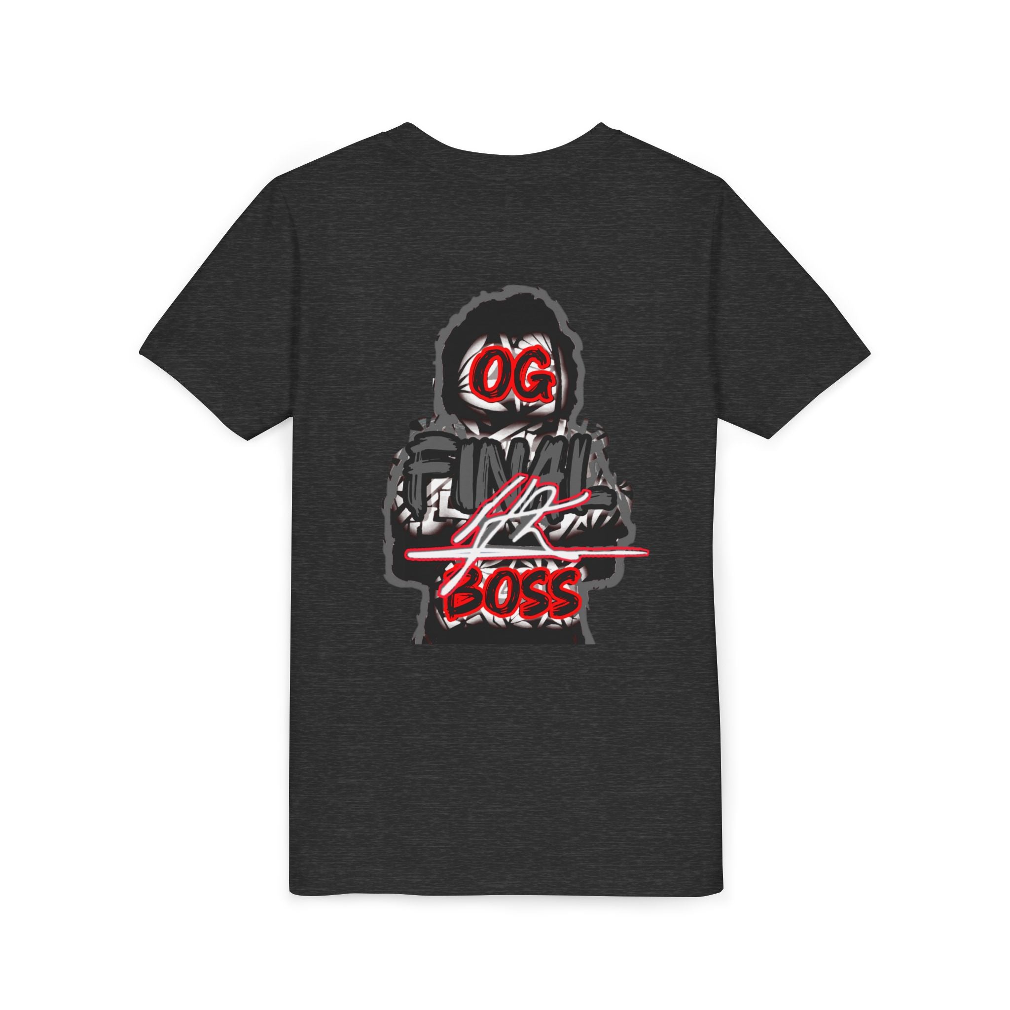 Youth Tee — "OG Final Boss" - Platinum - Graphic Shirt