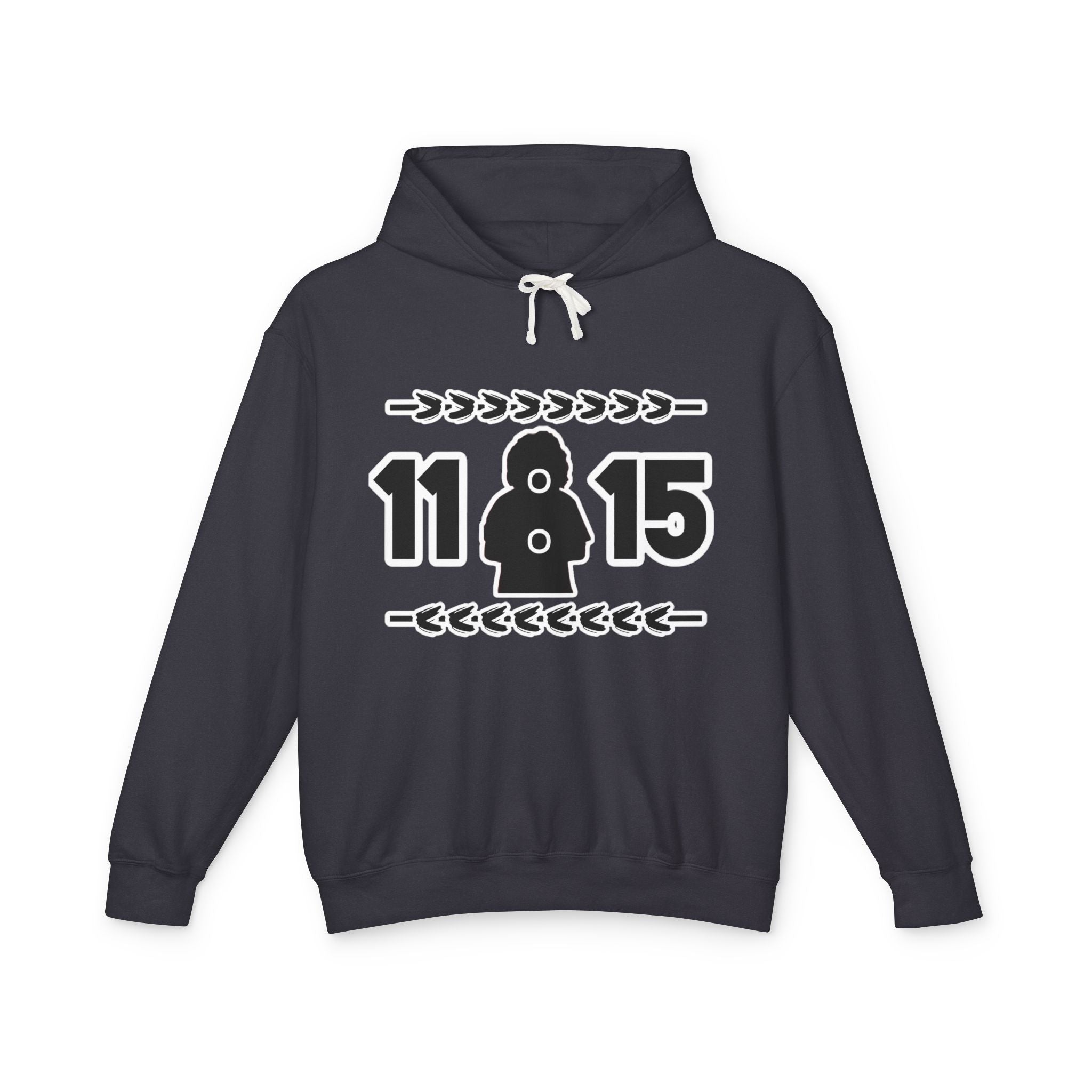Hoodie — 11:15 Figure Graphic Lightweight Pullover