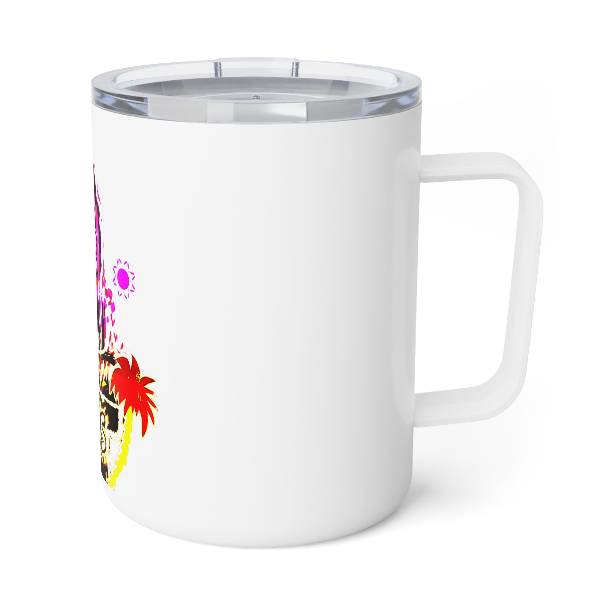 OG Final Boss 10oz Insulated Coffee Mug – Neon Tropical Summer Edition Tumbler
