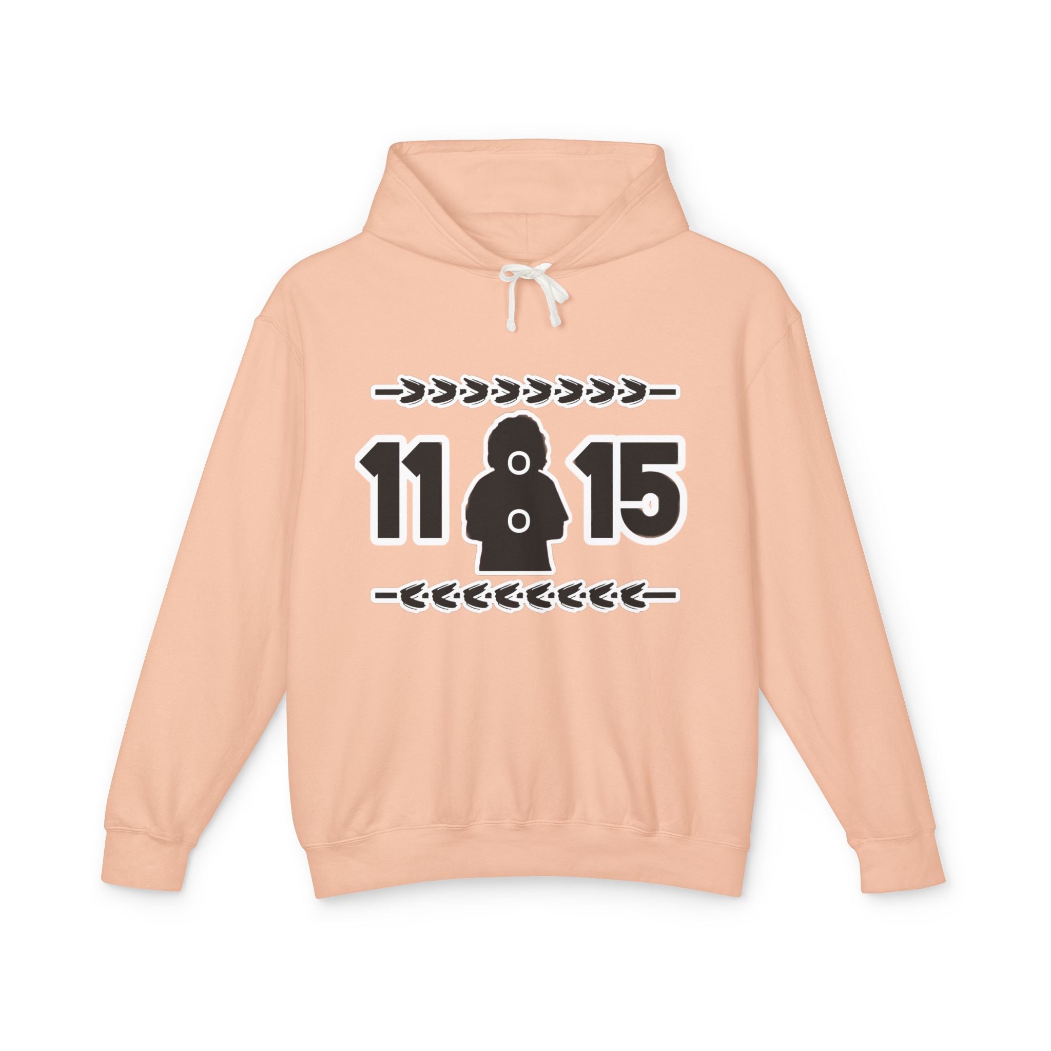 Hoodie — 11:15 Figure Graphic Lightweight Pullover