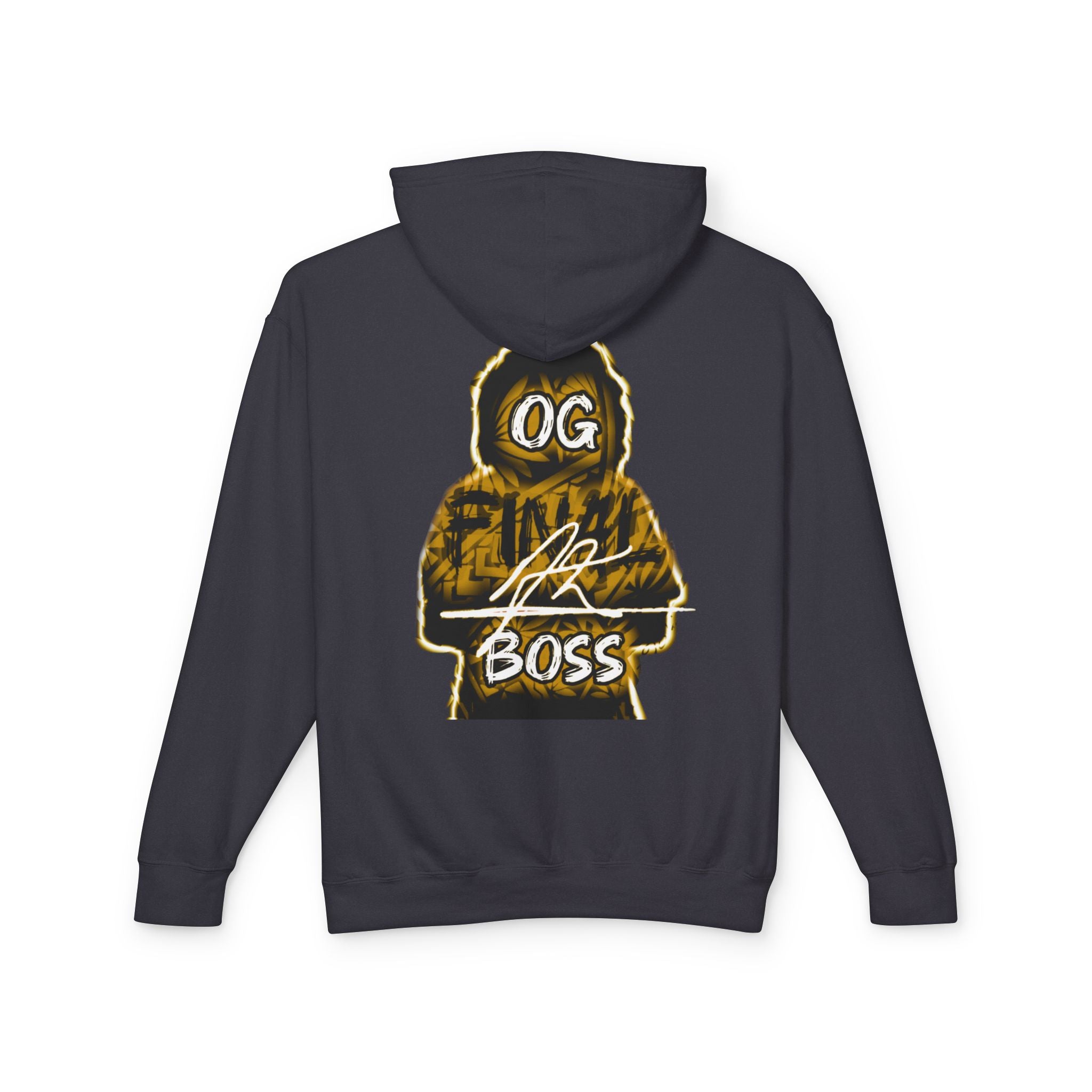 OG final Boss Hoodie — Vintage yellow Streetwear Graphic Hoodie