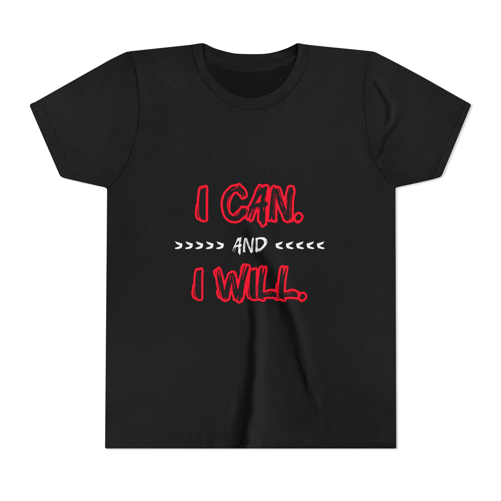I can I will Youth Short Sleeve Tee