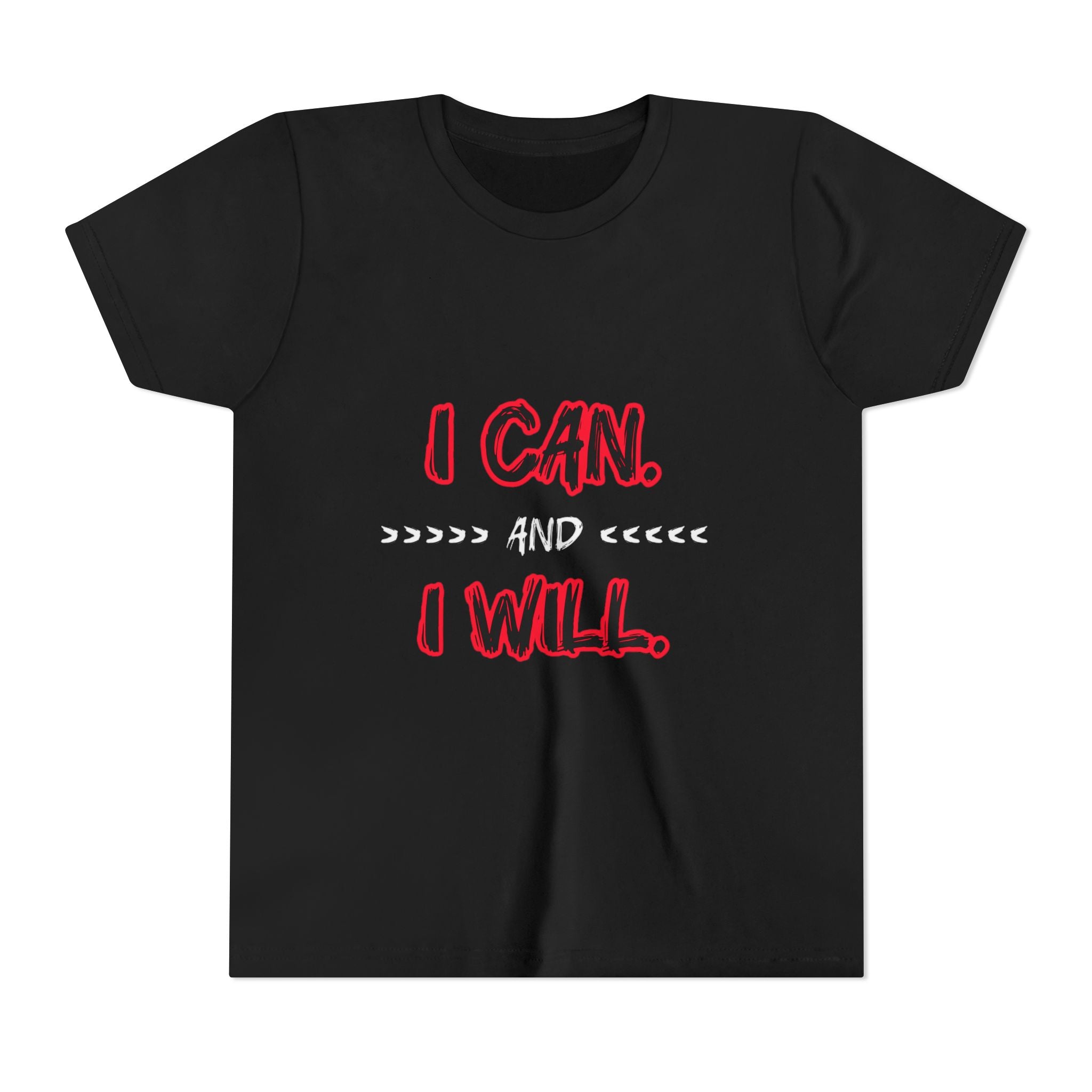 I can I will Youth Short Sleeve Tee