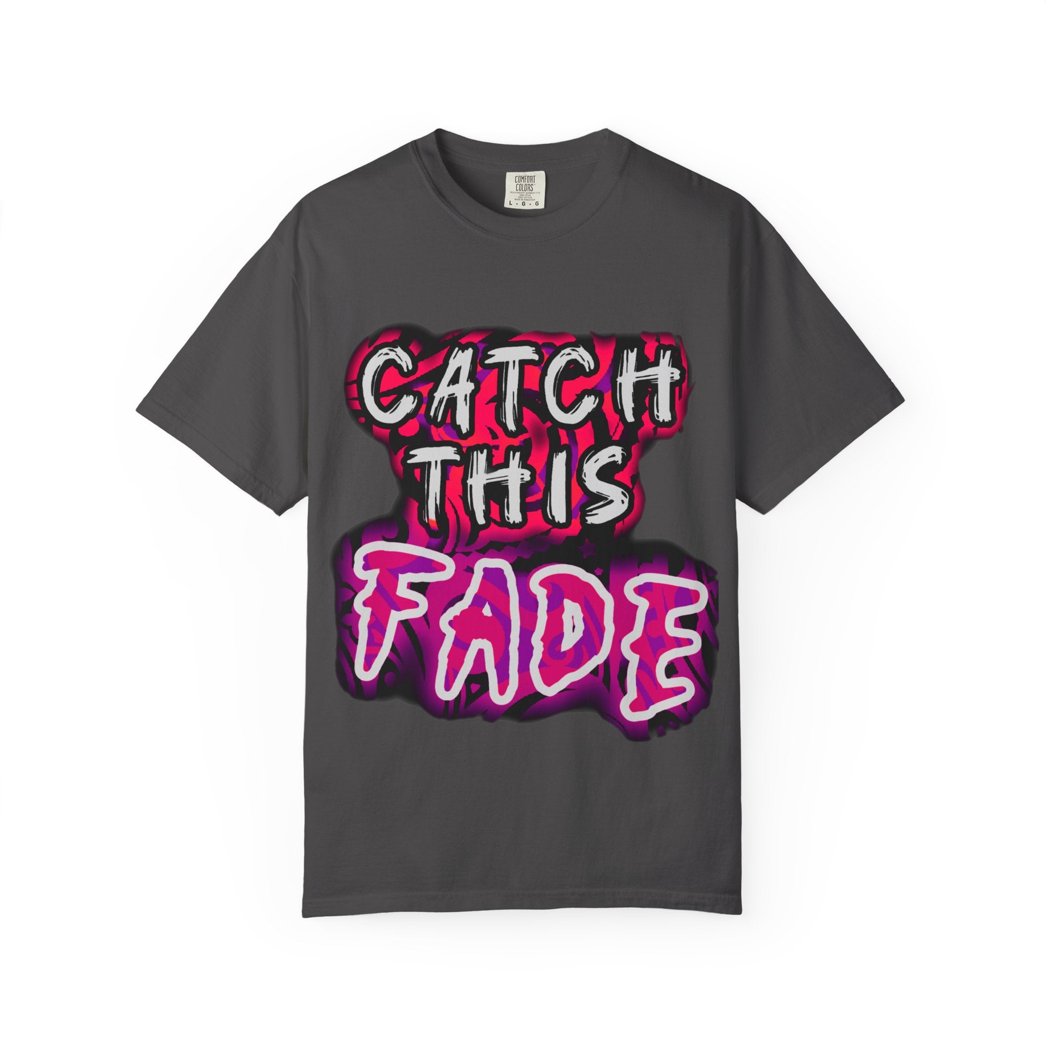 Catch This Fade Garment-Dyed T-Shirt, Unisex Retro Tee, Streetwear Gift, Music Lover Shirt, Trendy Graphic T-Shirt
