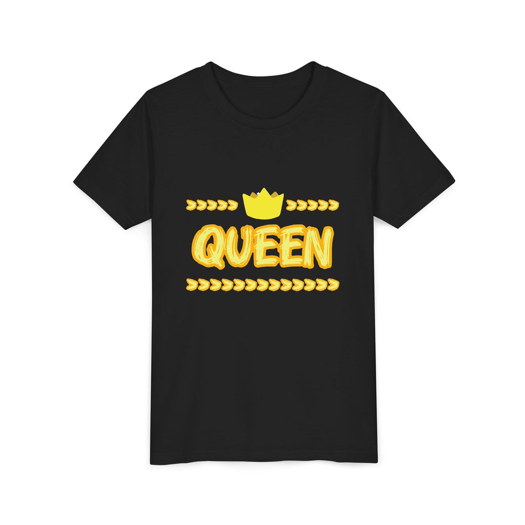 Queen yellow graphic youth Short Sleeve Tee