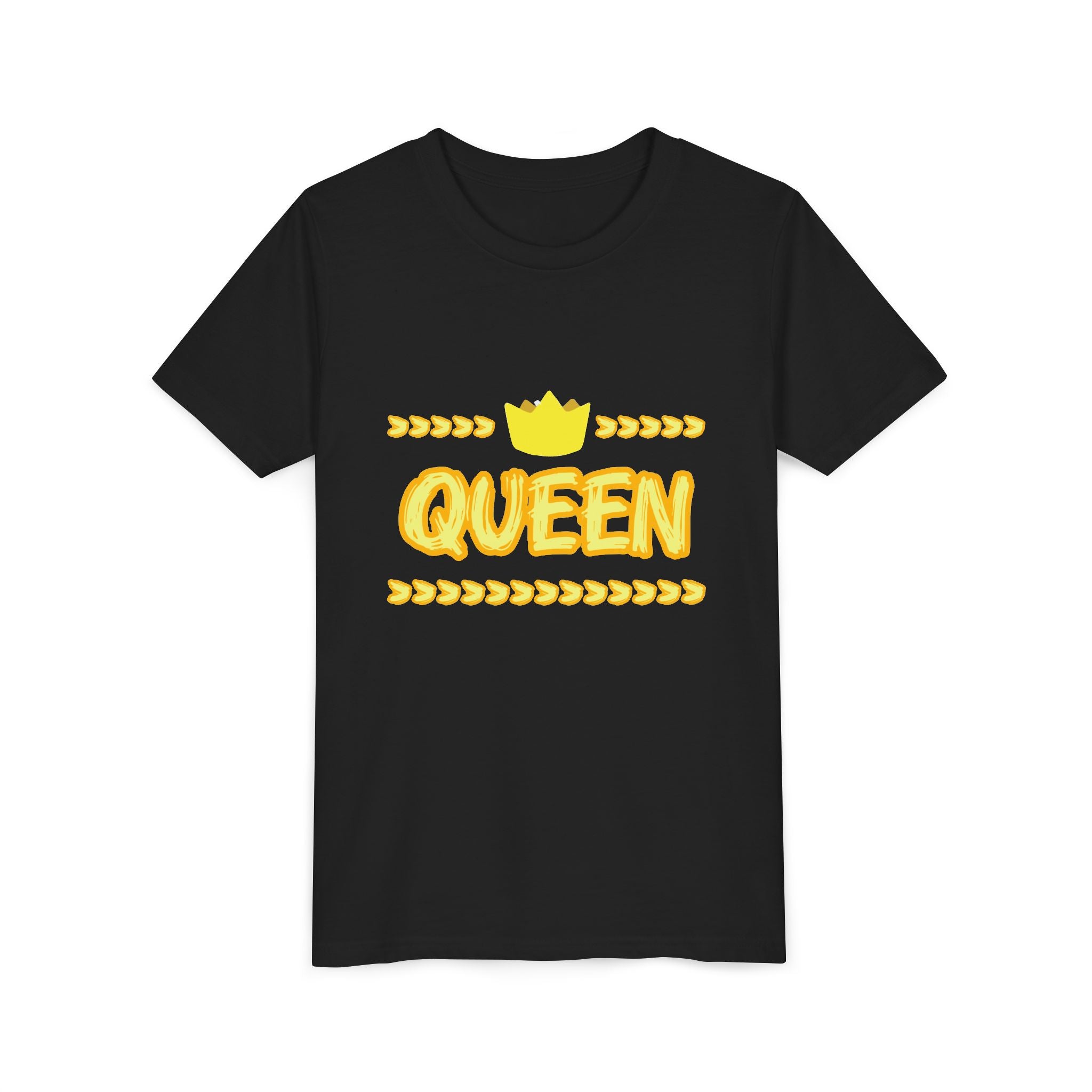 Queen yellow graphic youth Short Sleeve Tee