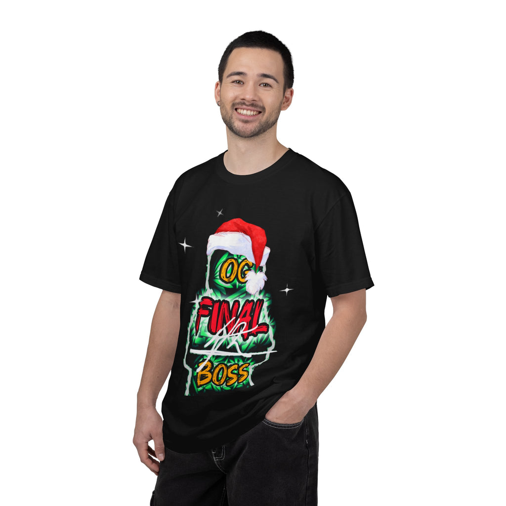 OG final Boss - XMAS Edition - Unisex Garment-Dyed T-shirt