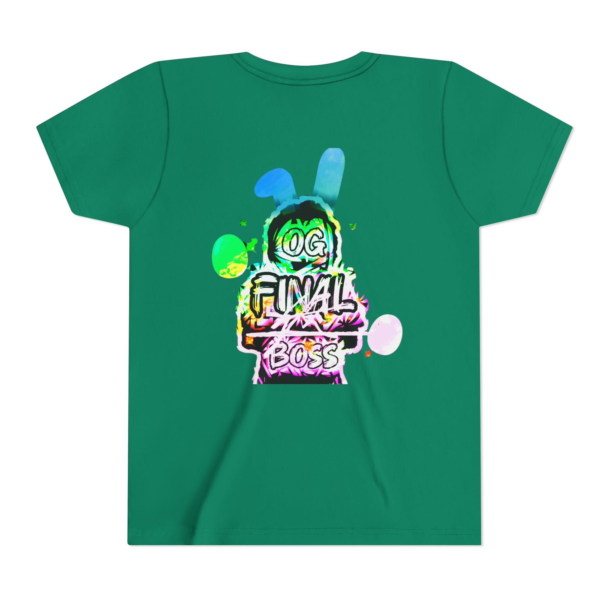 Easter OG Final Boss — Holographic Youth T-shirt