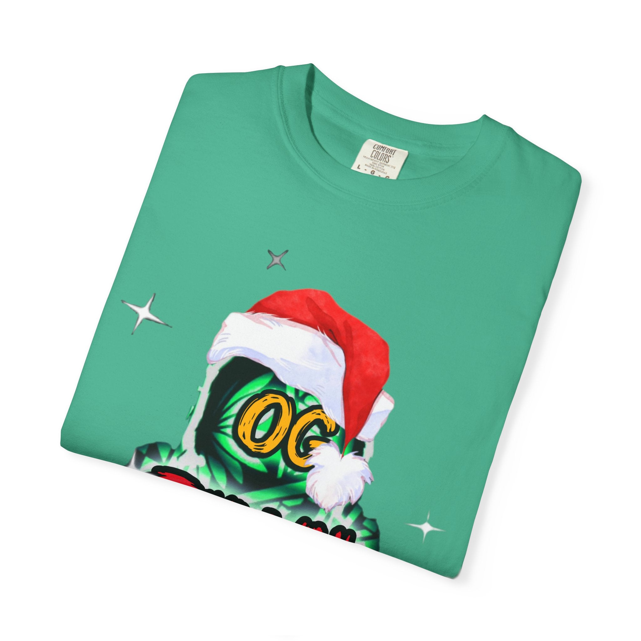 OG final Boss - XMAS Edition - Unisex Garment-Dyed T-shirt