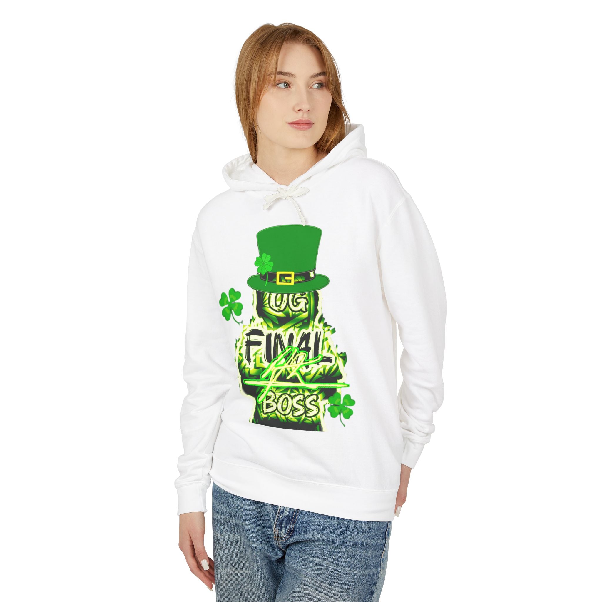 St. Patrick's Day OG Final Boss Hoodie — Lucky Leprechaun Graphic Sweatshirt