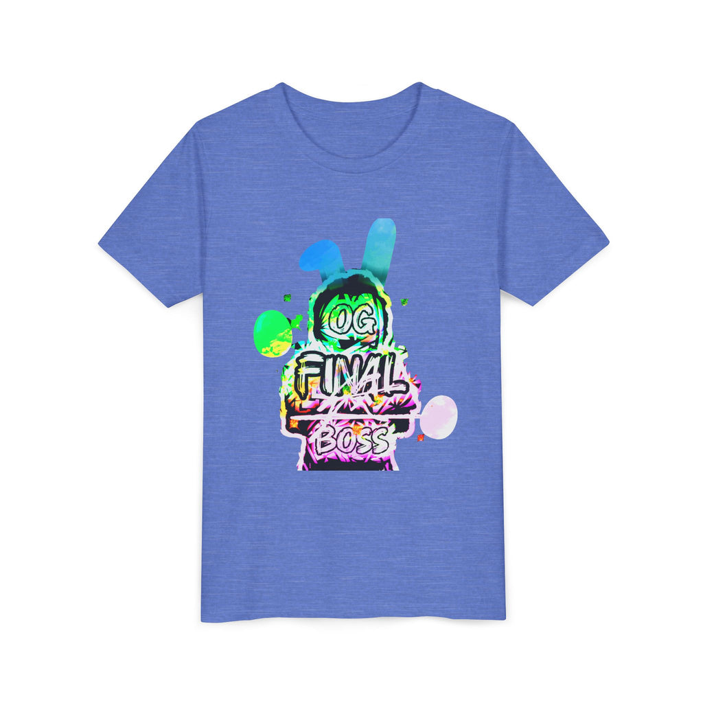 Easter OG Final Boss — Holographic Youth T-shirt