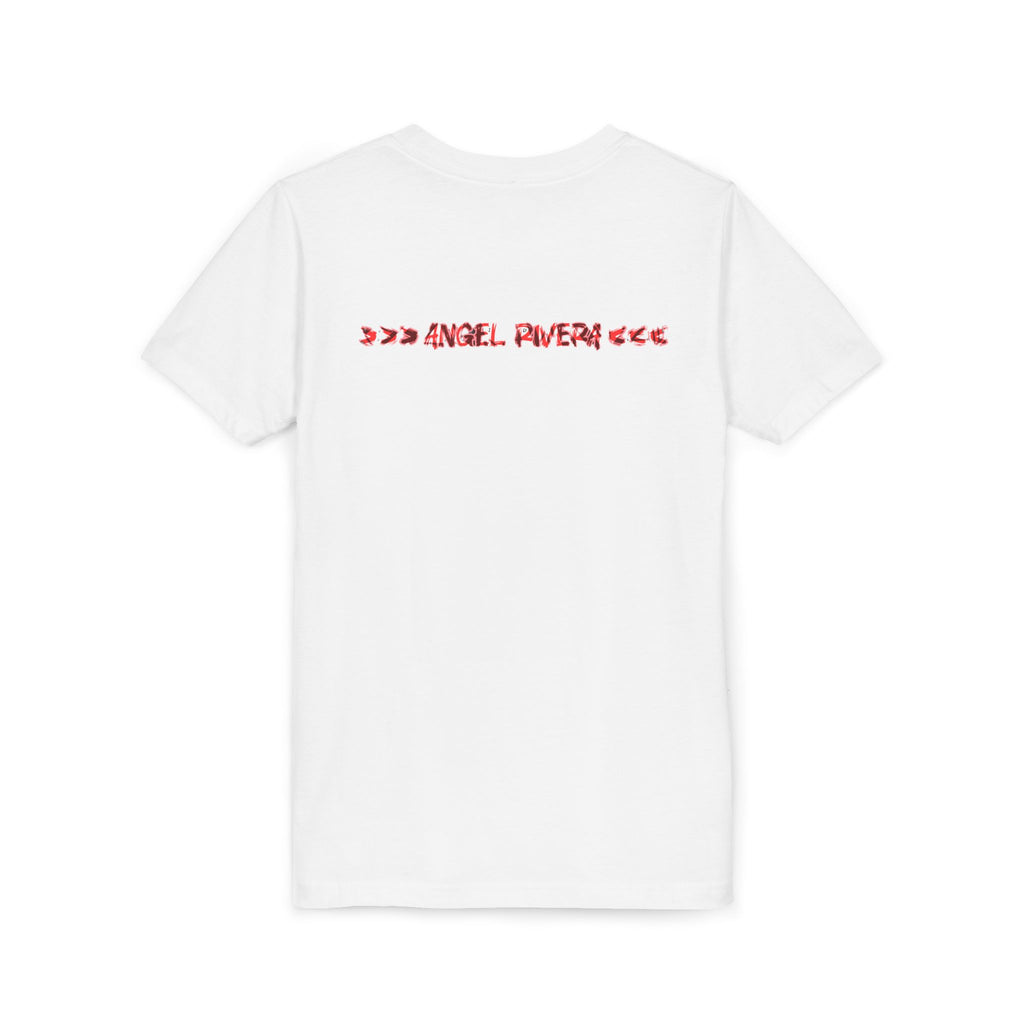 Drama King Youth Tee — Bold Red Graphic Kids T‑Shirt