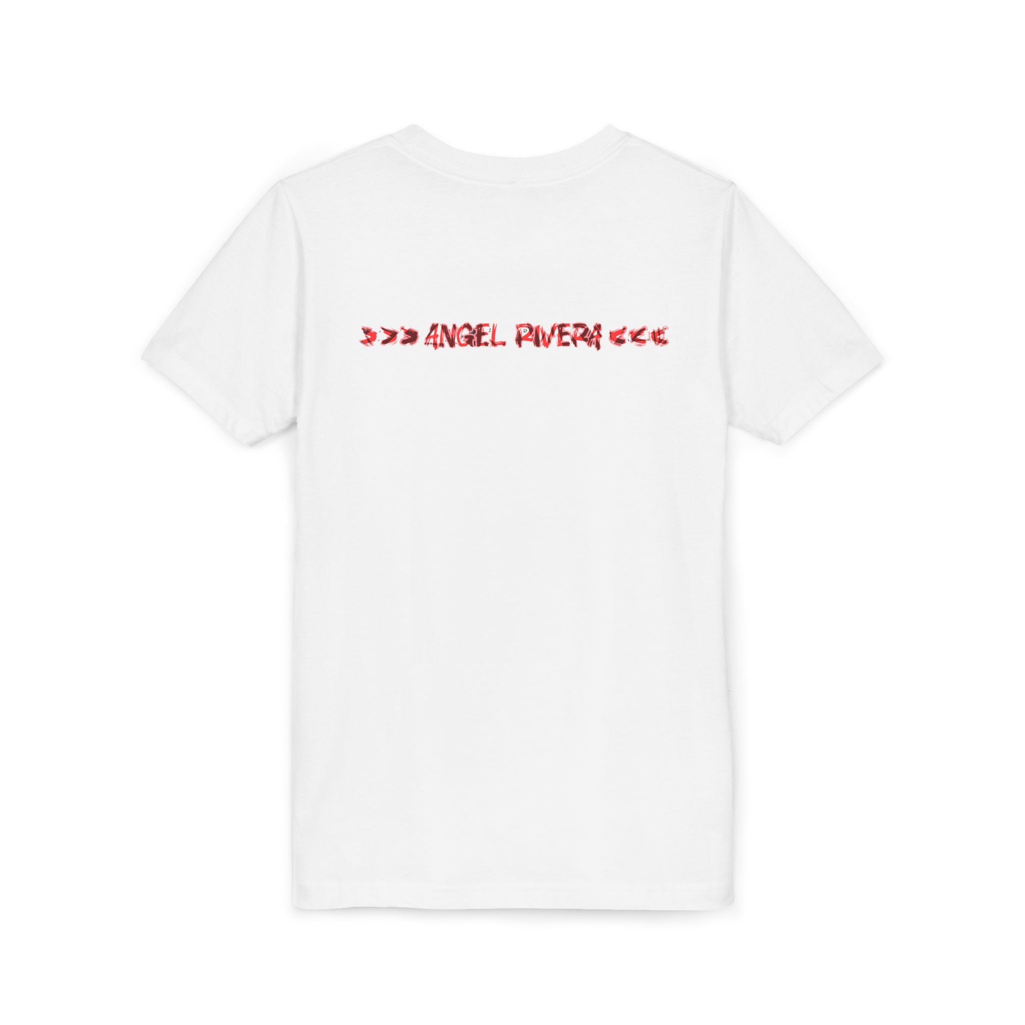 Drama King Youth Tee — Bold Red Graphic Kids T‑Shirt