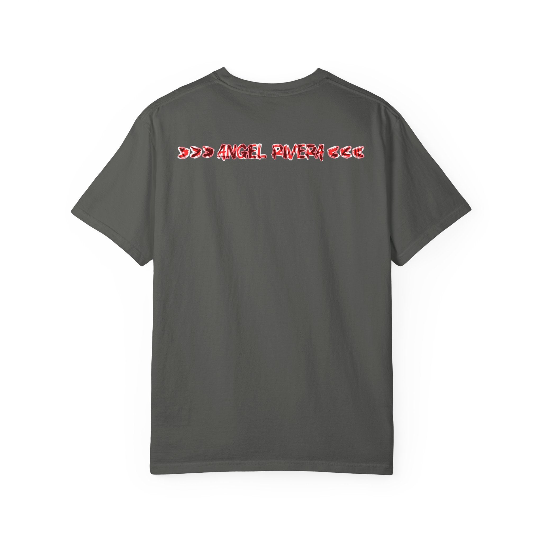 Graphic T-Shirt — "The OGFinalBoss" Red Flame Text Tee