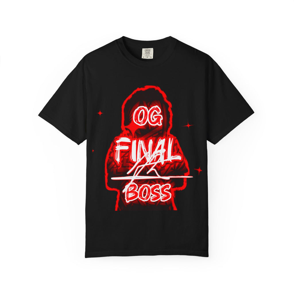 OG Final Boss T-shirt — Ruby Graphic designer