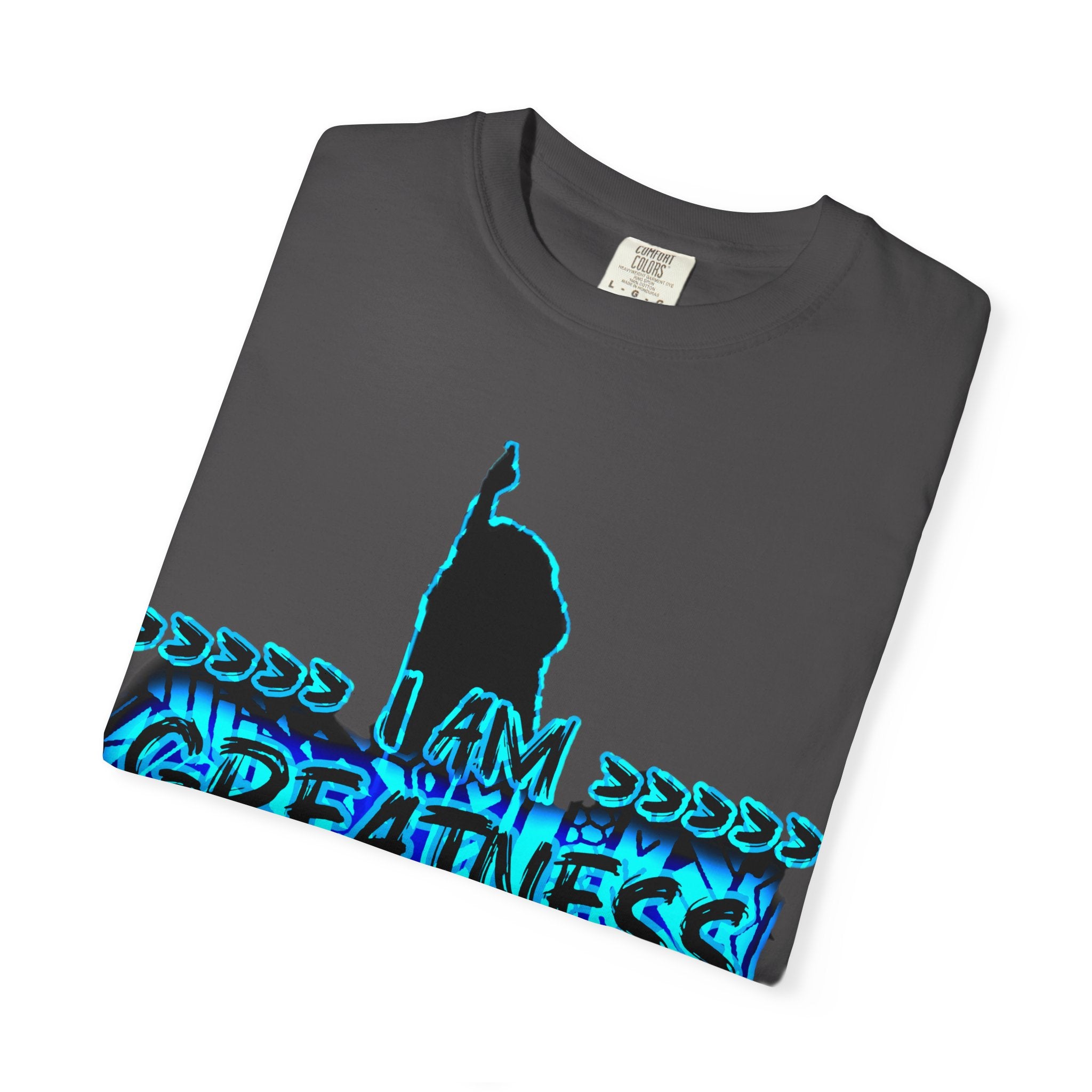 "I am Greatness" Graphic streetwear - Unisex Garment-Dyed T-shirt