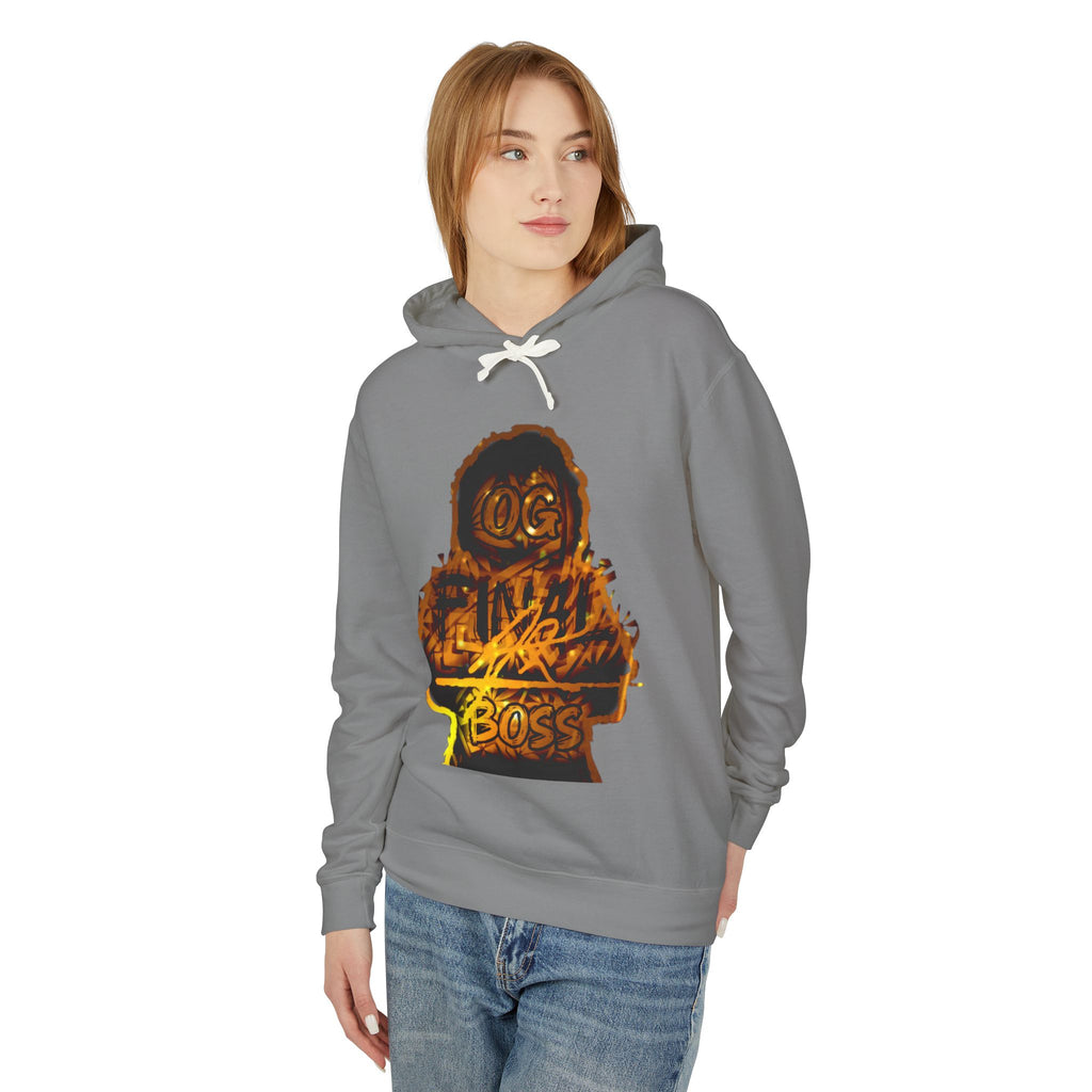 OG Final Boss Hoodie — Golden - graphic Pullover