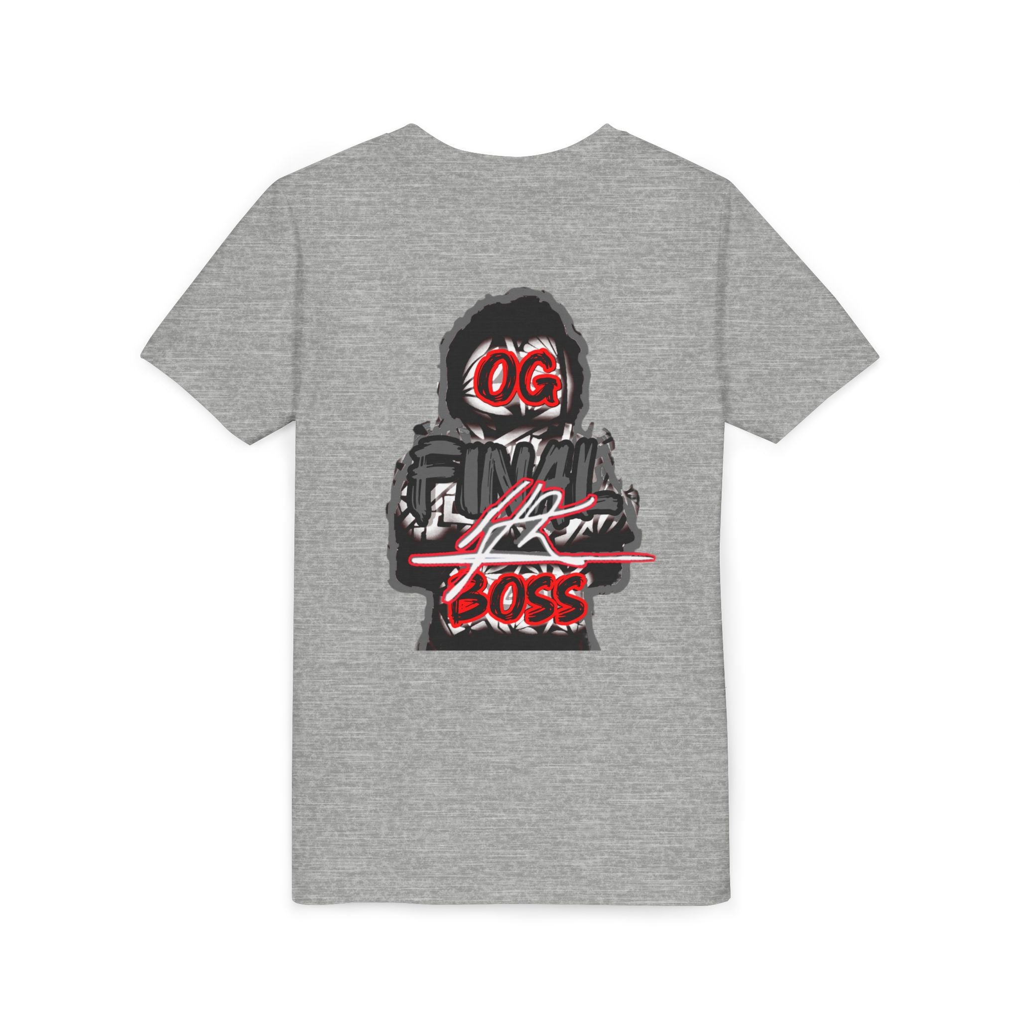 Youth Tee — "OG Final Boss" - Platinum - Graphic Shirt