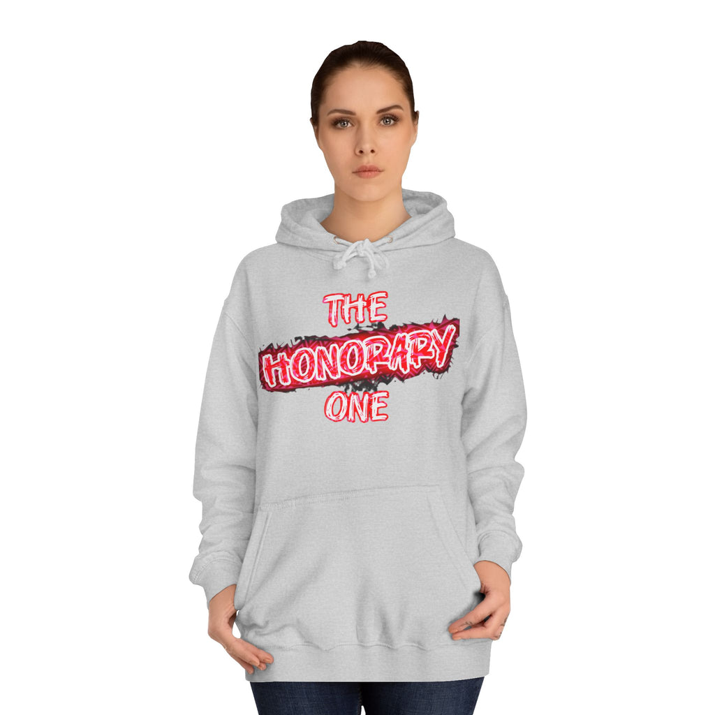 Honorary One Hoodie — Casual Graphic College Pullover