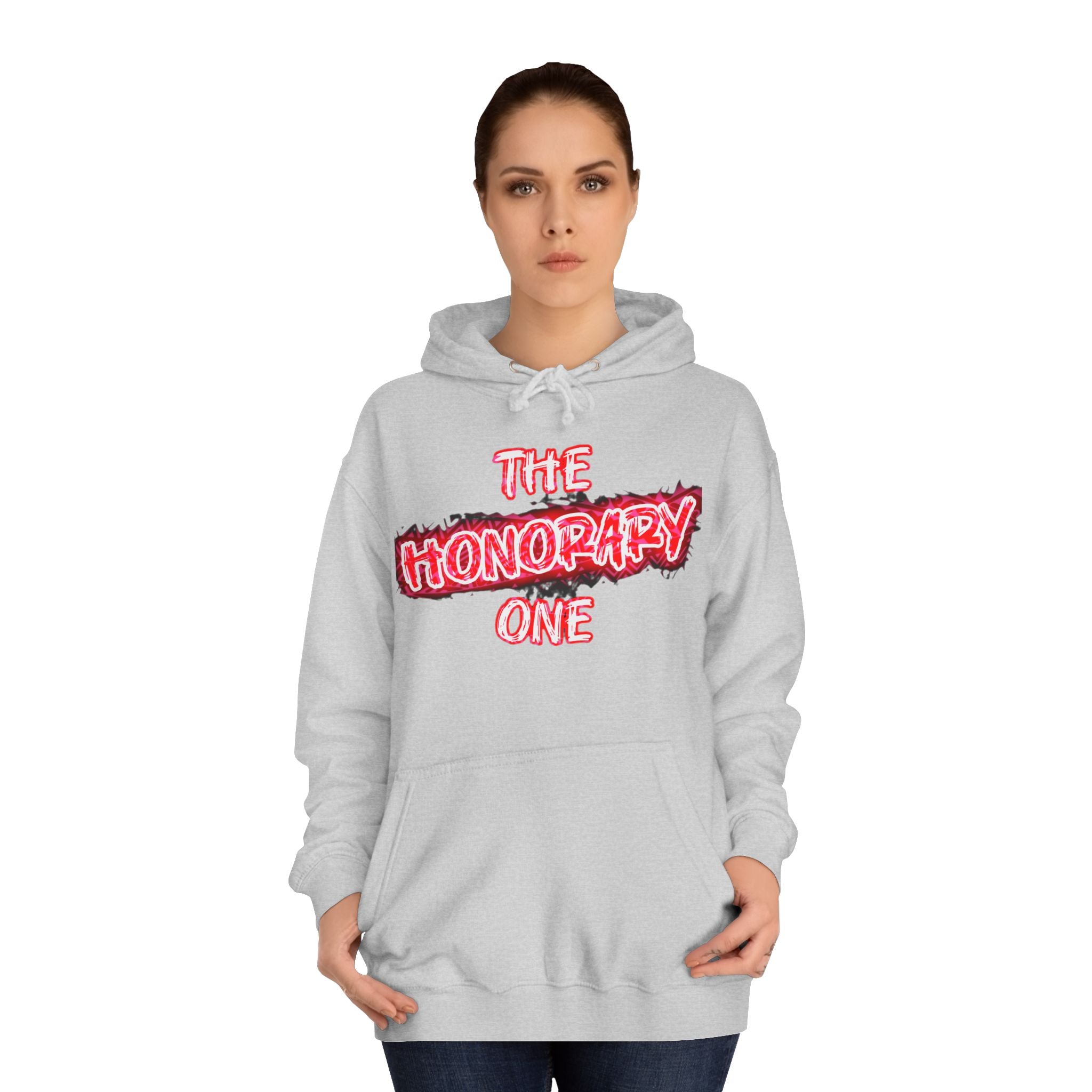 Honorary One Hoodie — Casual Graphic College Pullover