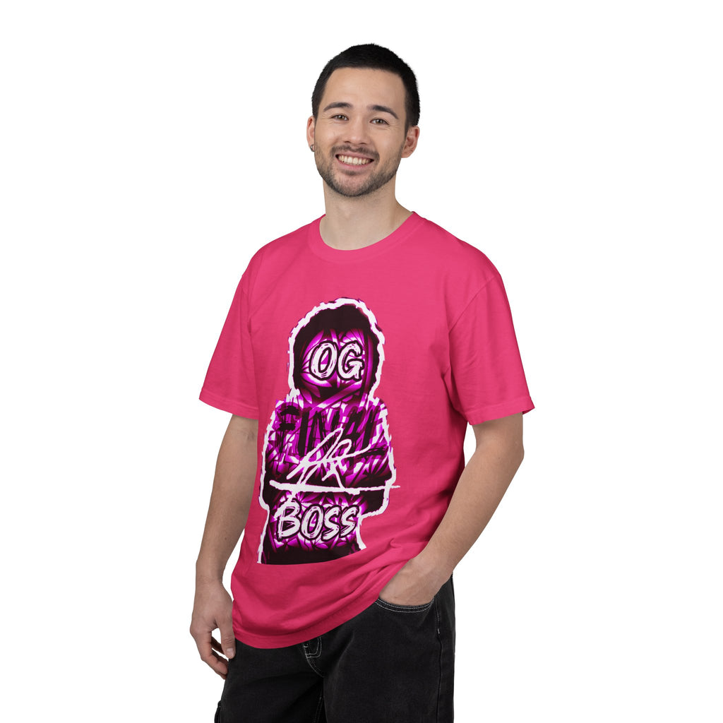 OG final Boss Graphic T-Shirt — Retro Neon Streetwear Tee