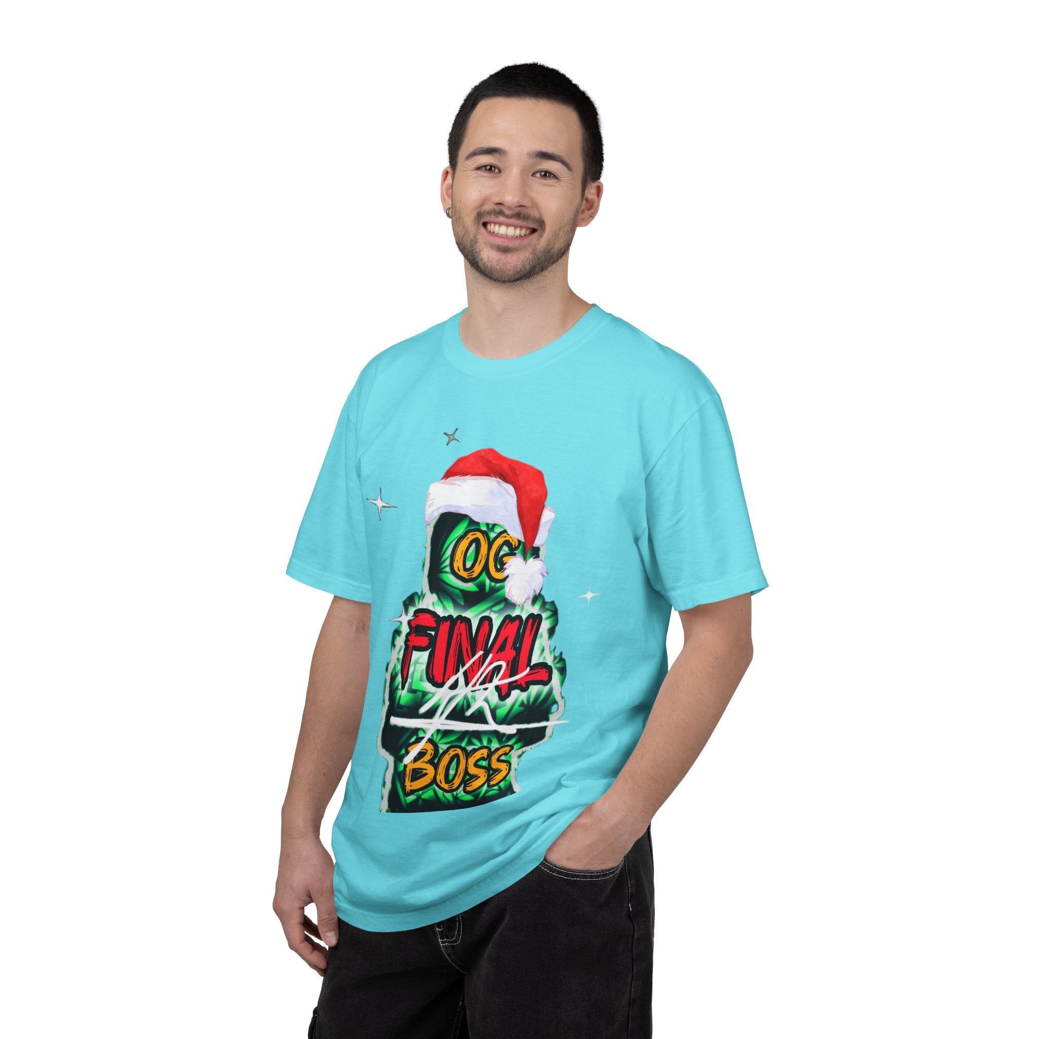 OG final Boss - XMAS Edition - Unisex Garment-Dyed T-shirt