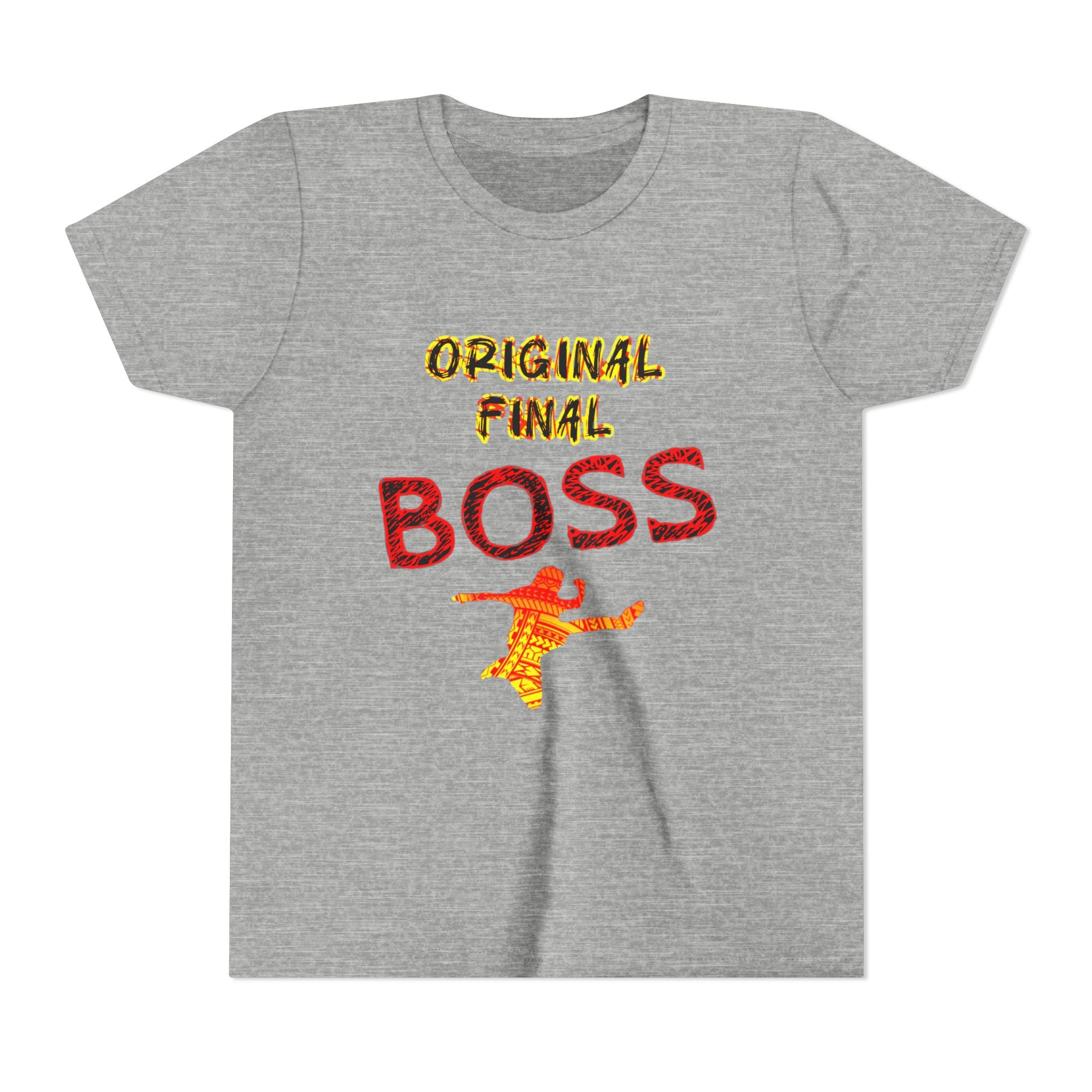 Youth Tee - "Original Final BOSS" Graphic Shirt