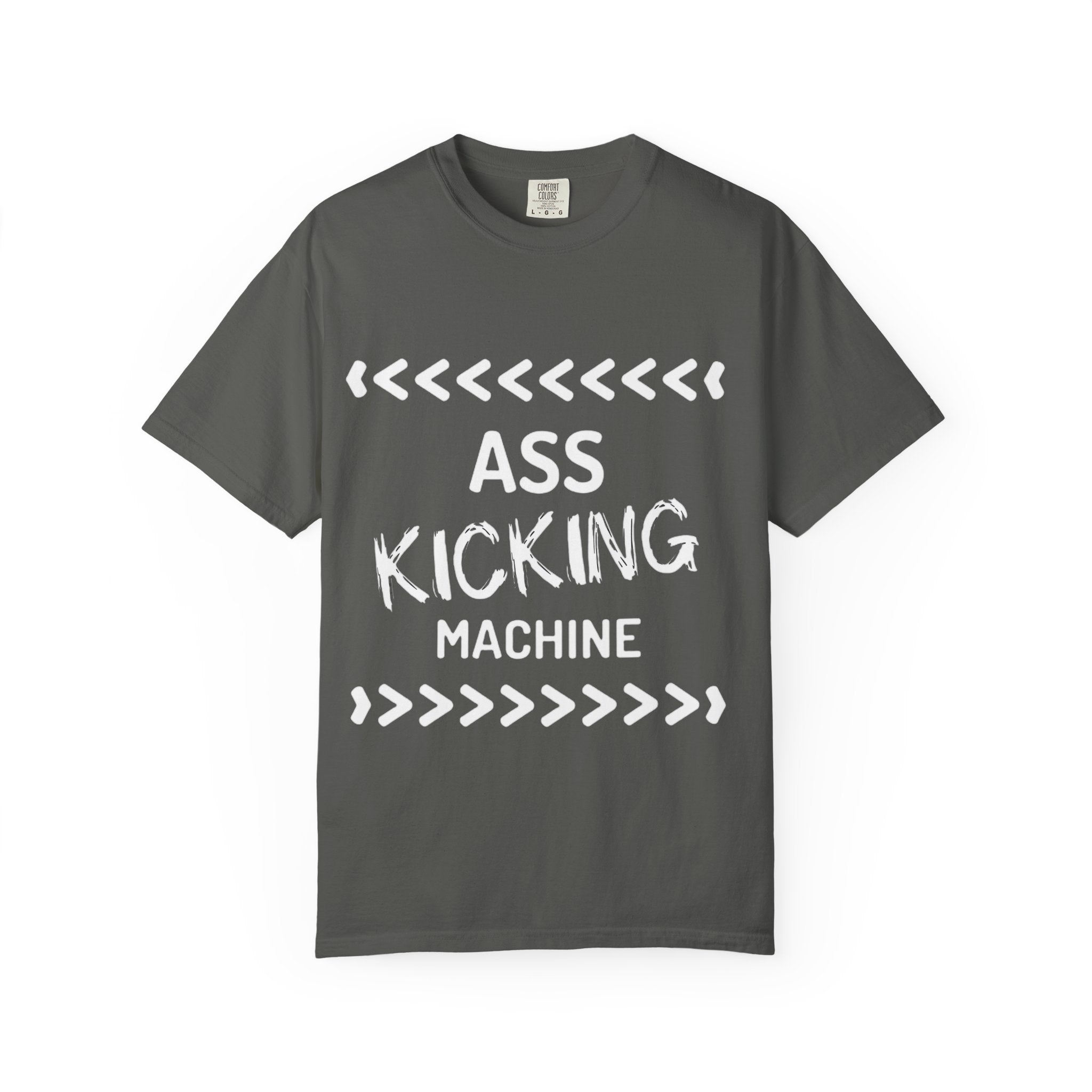Ah kicking machine - Unisex Garment-Dyed T-shirt