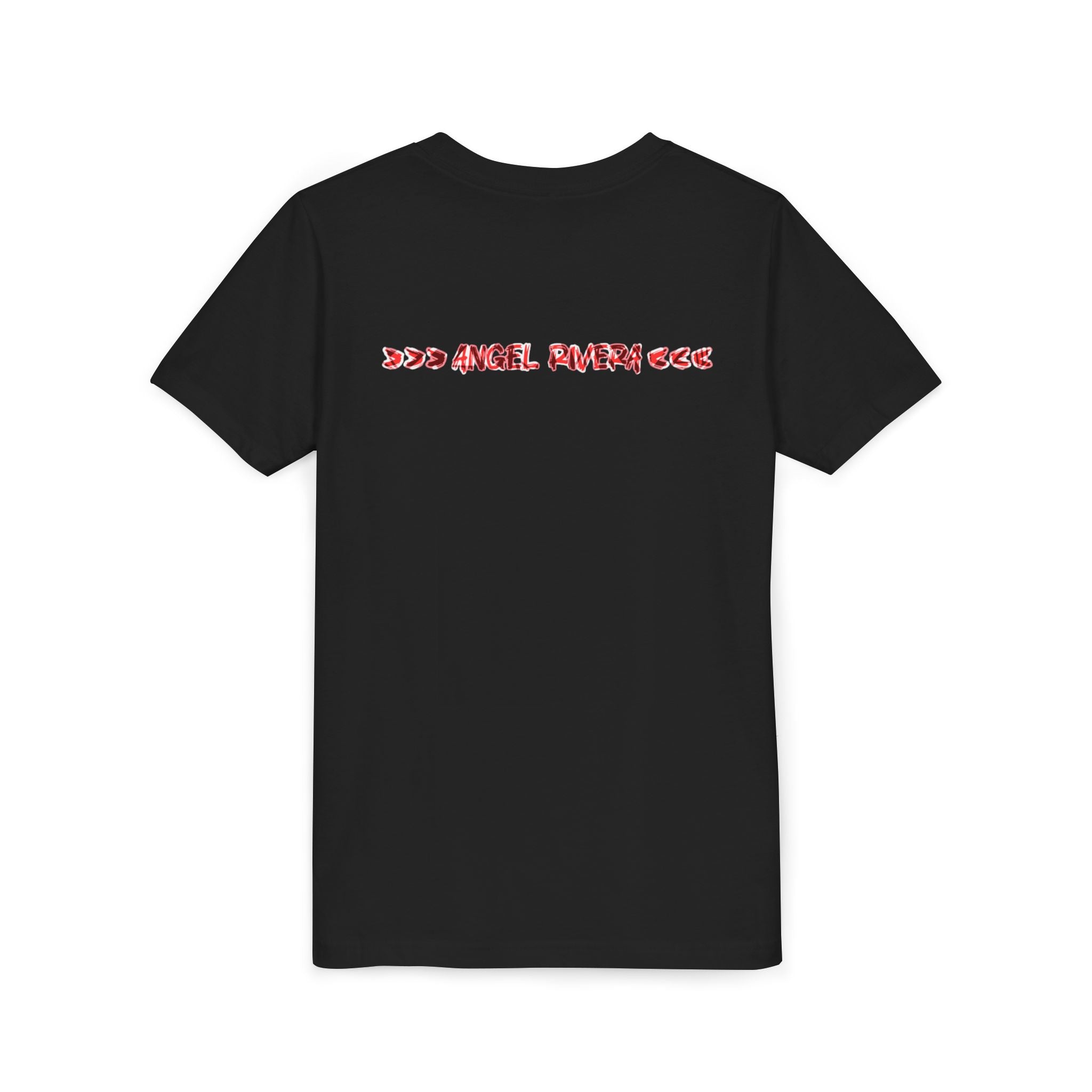 Drama King Youth Tee — Bold Red Graphic Kids T‑Shirt