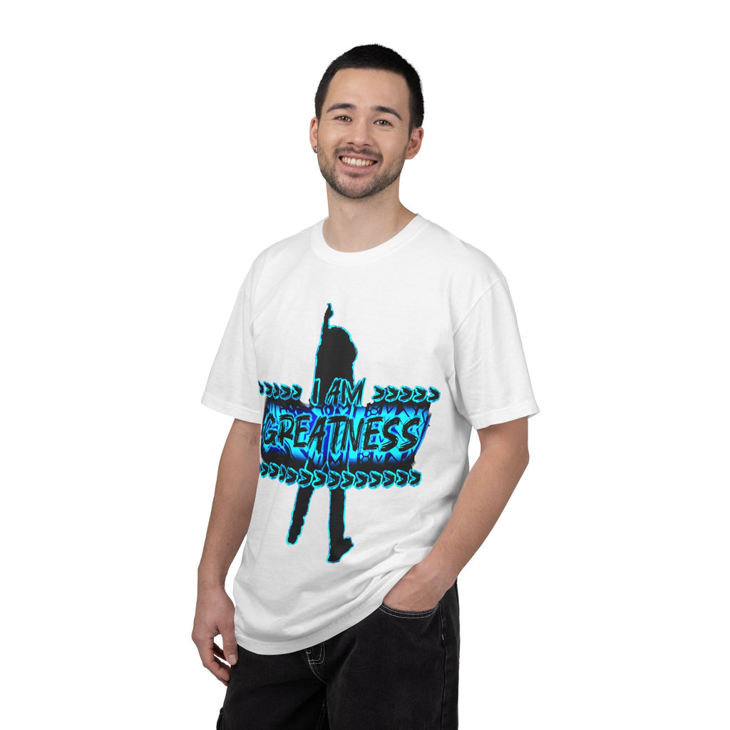 "I am Greatness" Graphic streetwear - Unisex Garment-Dyed T-shirt