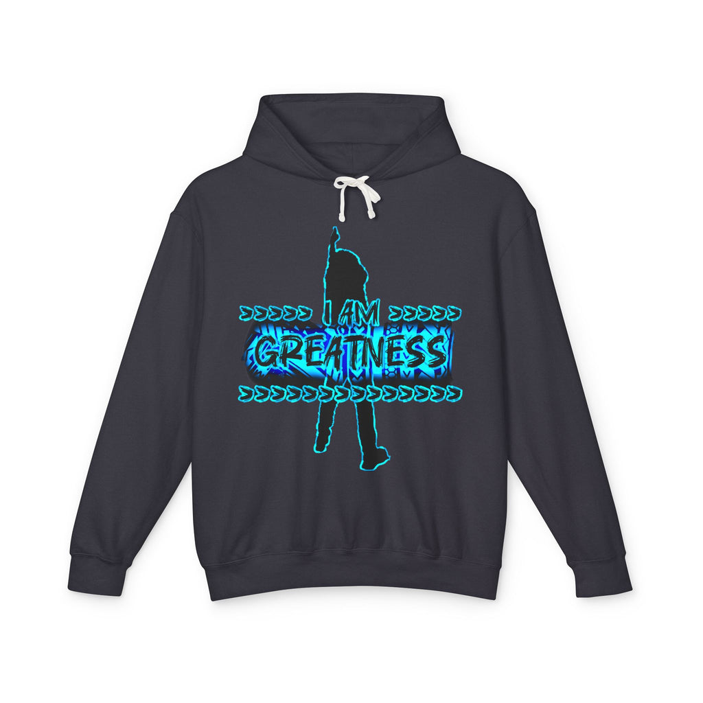I Am Greatness Hoodie — Inspirational Musician Silhouette Pullover