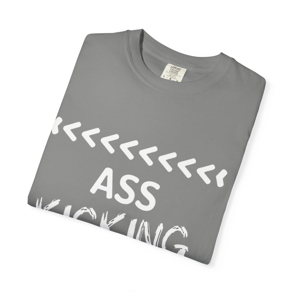 Ah kicking machine - Unisex Garment-Dyed T-shirt