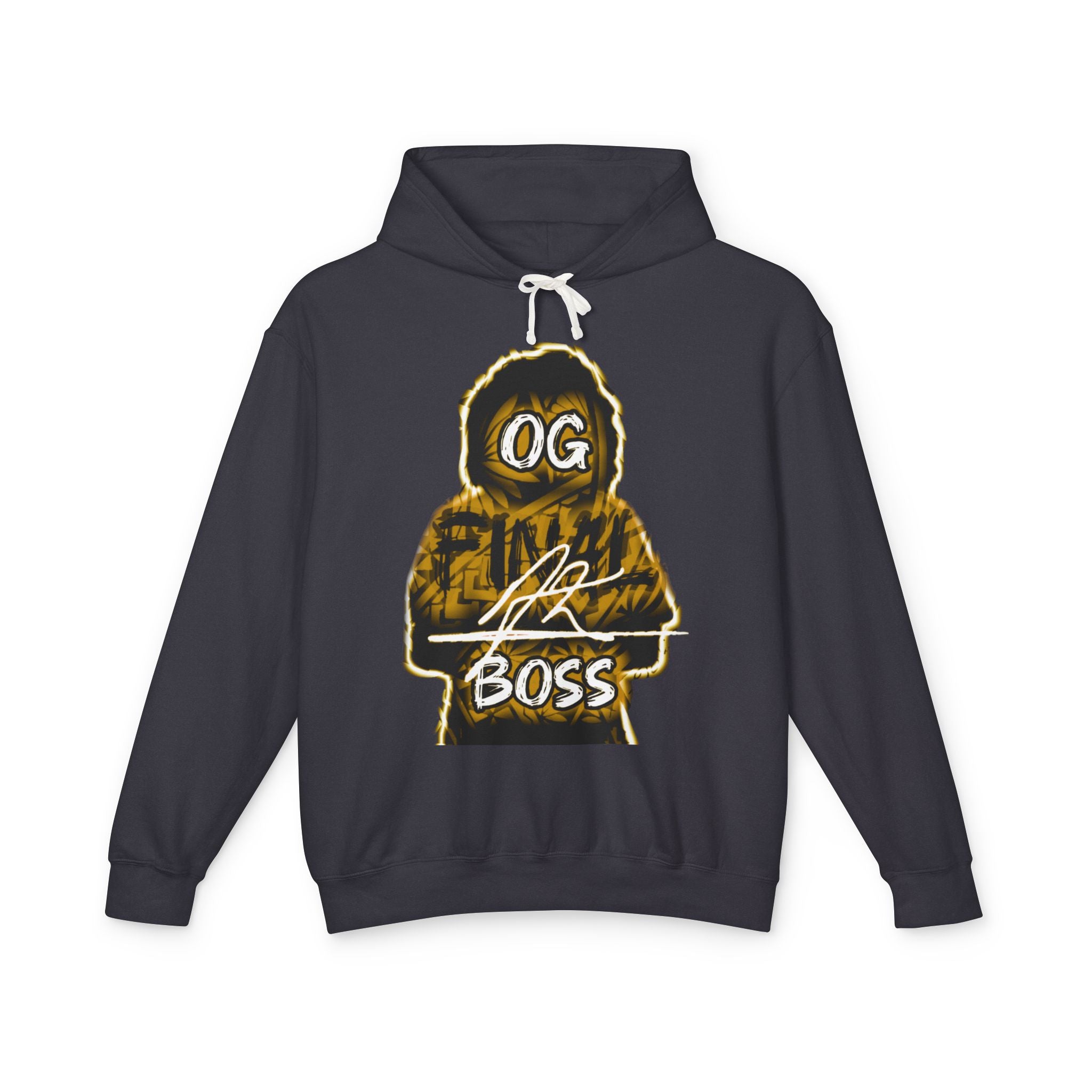 OG final Boss Hoodie — Vintage yellow Streetwear Graphic Hoodie