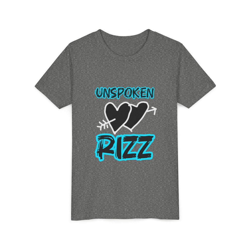 Youth Tee — "Unspoken Rizz" Graphic Shirt with Name Accent