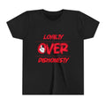Youth Tee - "Loyalty Over Dishonesty" Graphic T‑Shirt (Red Street Style)