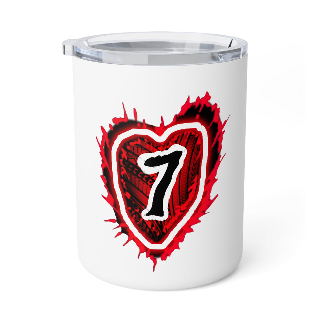"Number 7" - Graphic designer - Insulated Coffee Mug, 10oz