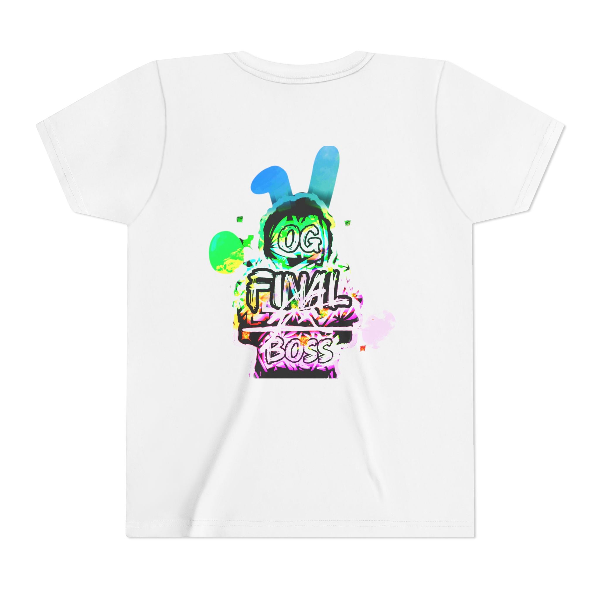 Easter OG Final Boss — Holographic Youth T-shirt