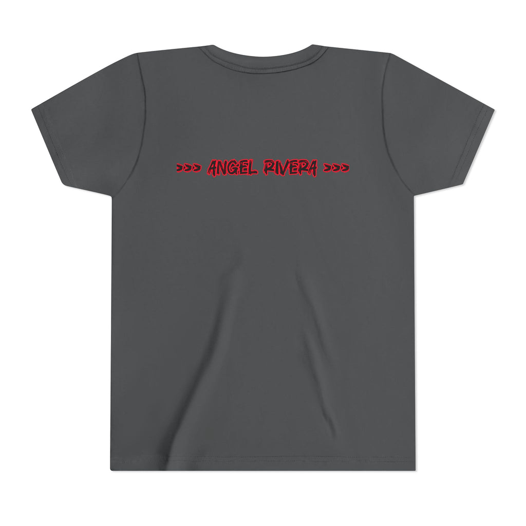 Youth Tee — "Unbreakable Confidence" Graphic Shirt with Hand Sign Design
