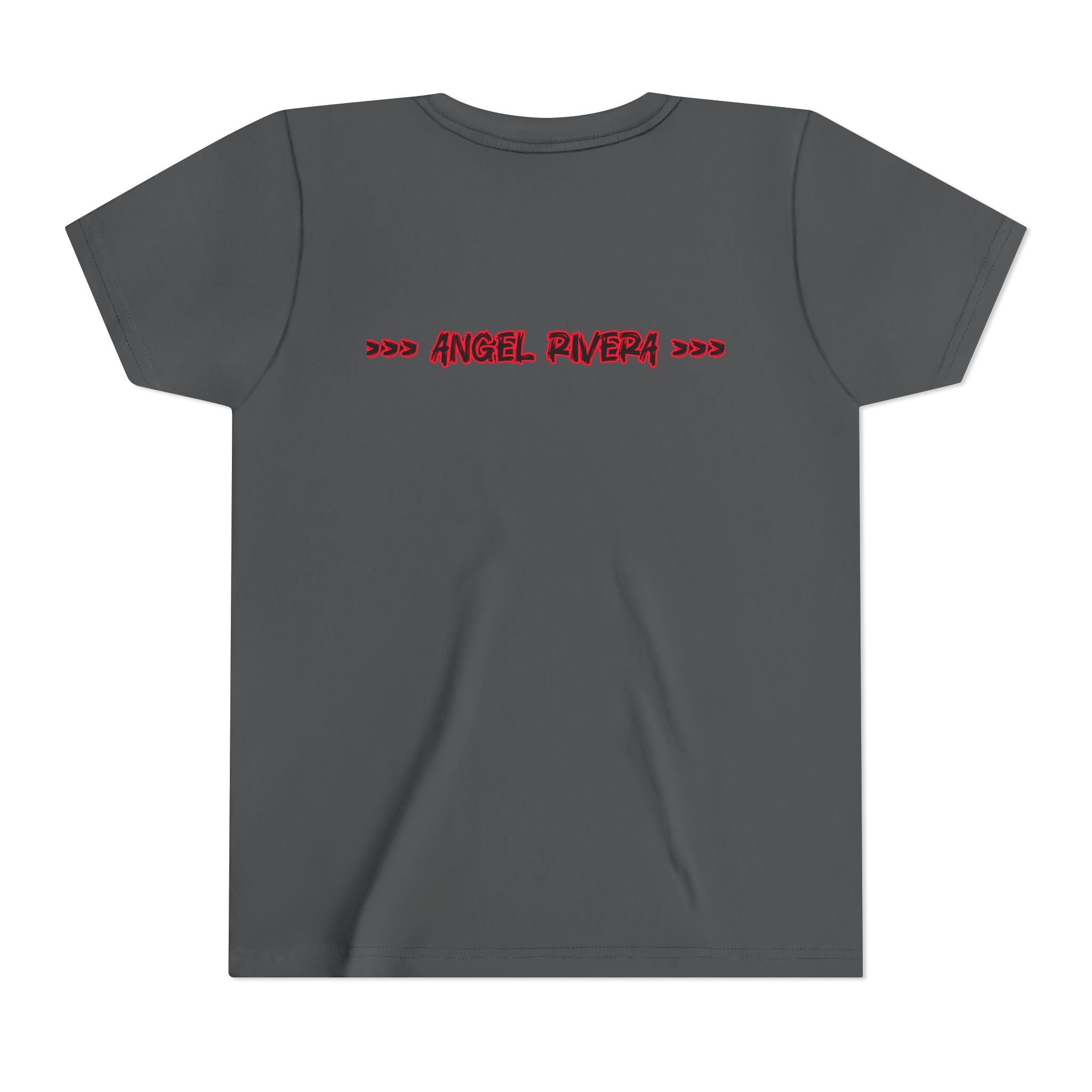 Youth Tee — "Unbreakable Confidence" Graphic Shirt with Hand Sign Design