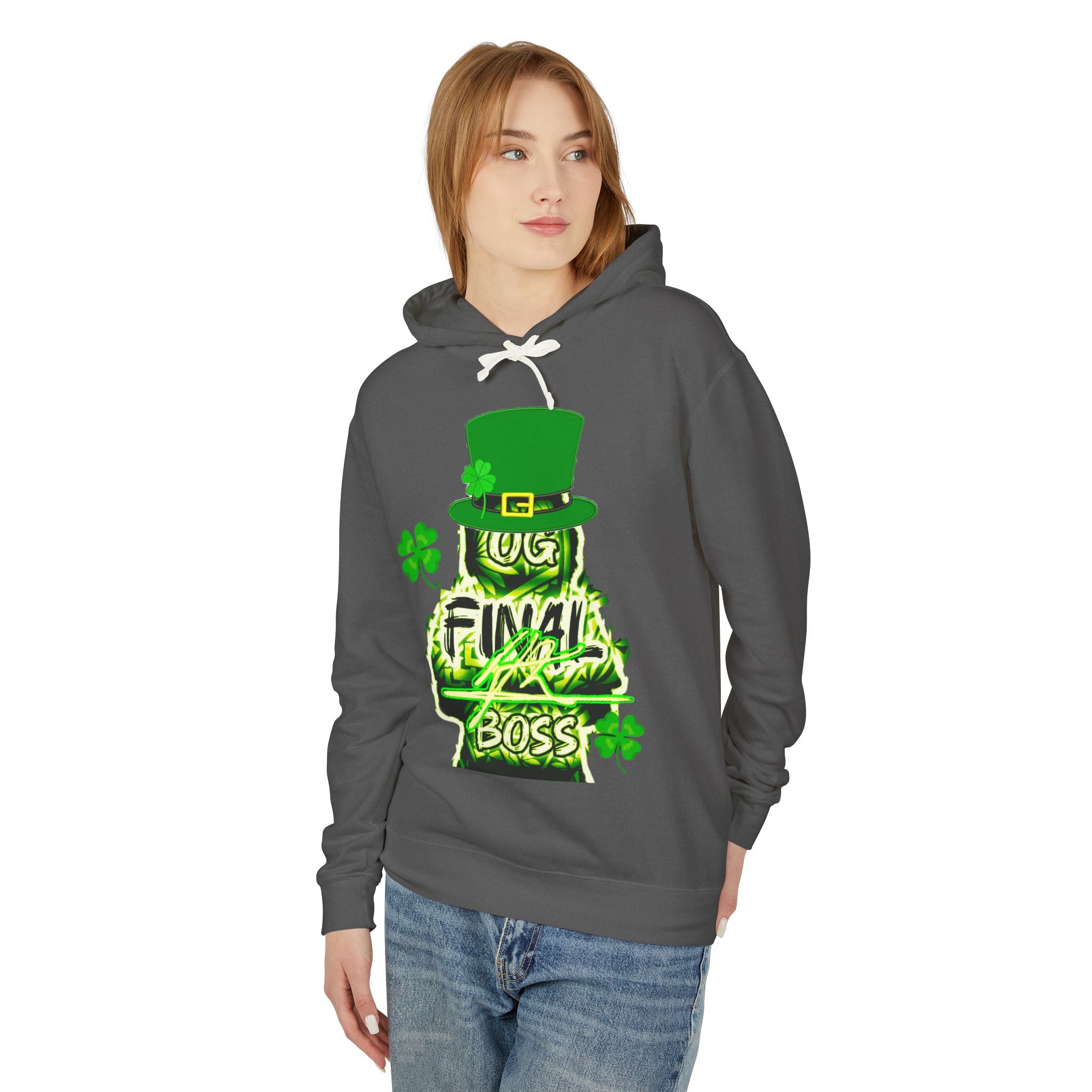 St. Patrick's Day OG Final Boss Hoodie — Lucky Leprechaun Graphic Sweatshirt