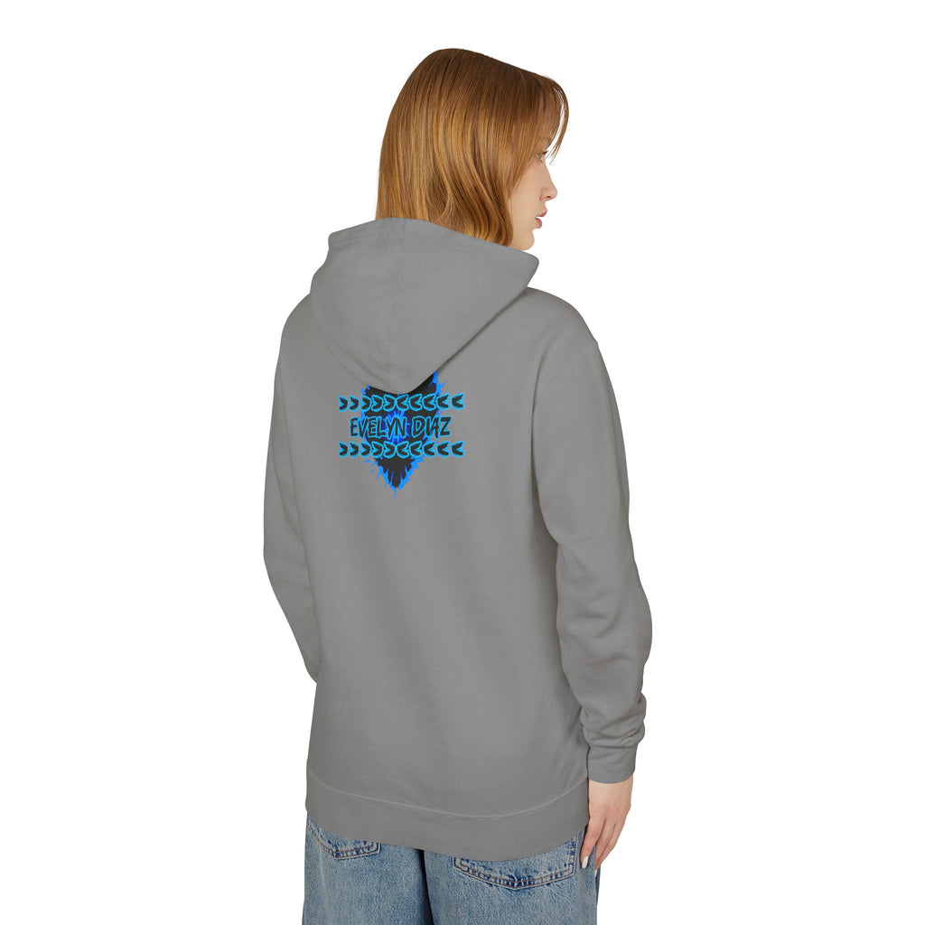 Hoodie — Neon Heart Date Graphic Scripture (06•21)