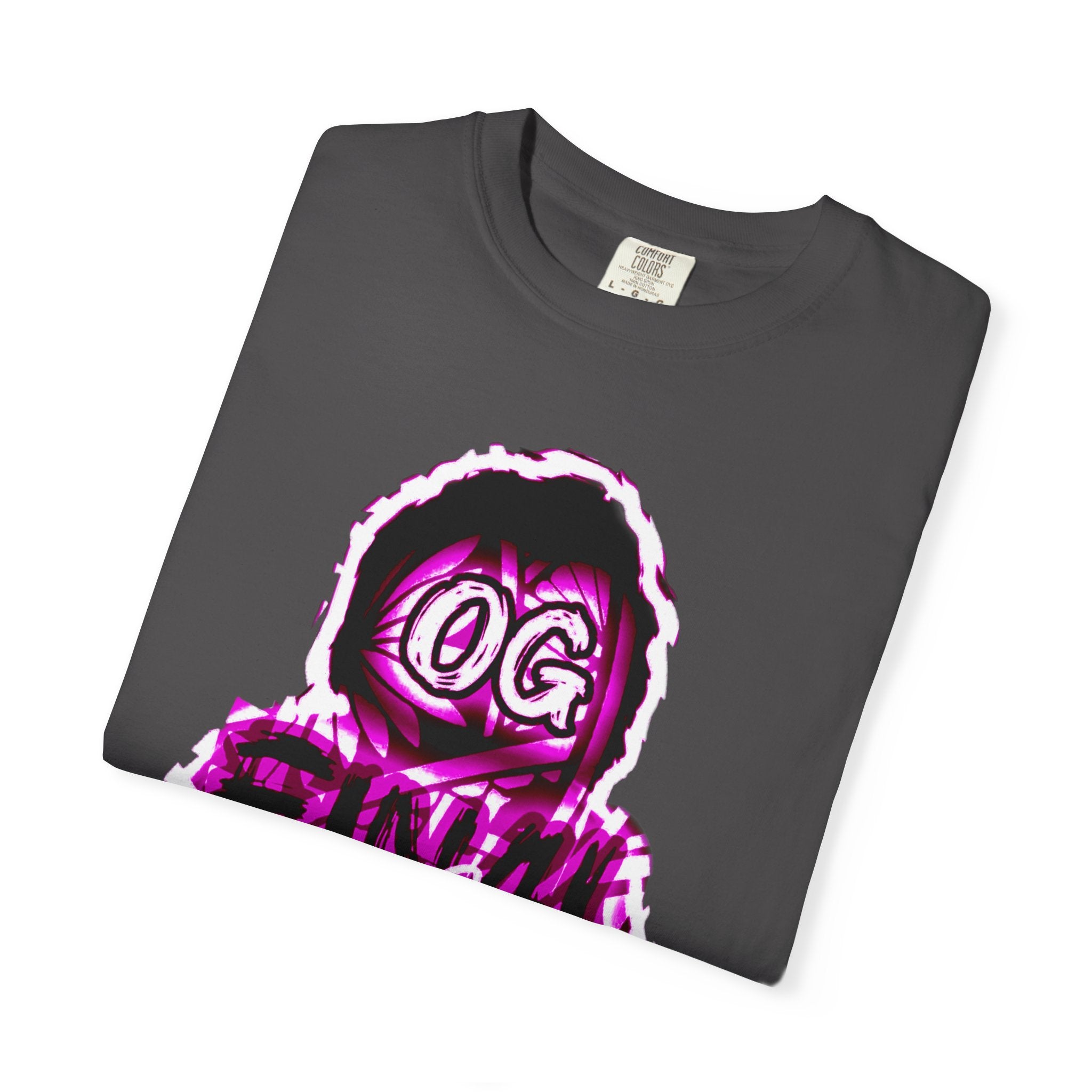 OG final Boss Graphic T-Shirt — Retro Neon Streetwear Tee