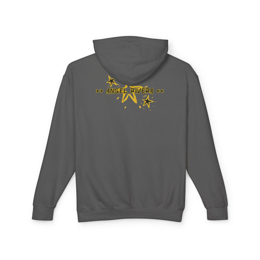 Hoodie — “OG Final Boss” Gold Star Graphic Lightweight Hooded Sweatshirt